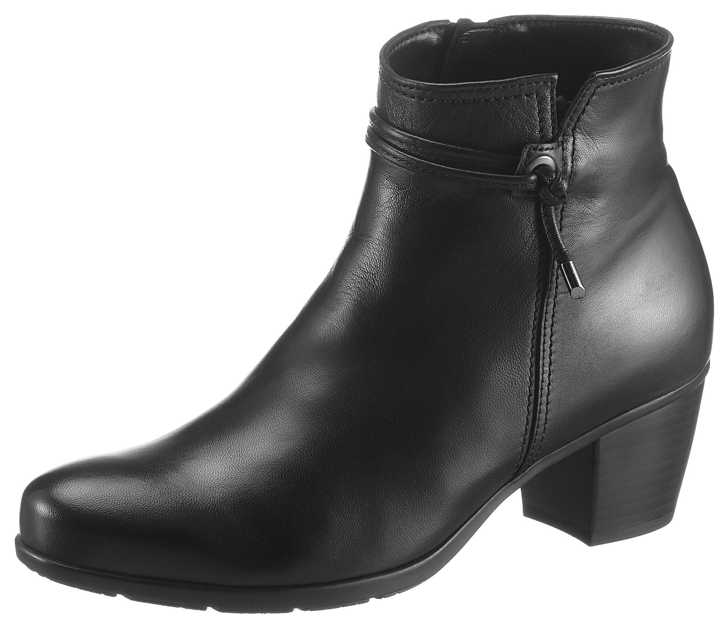 Gabor Stiefelette  , Trichterabsatz, Ankleboots mit Hovercraft Luftkammer-Laufsohle