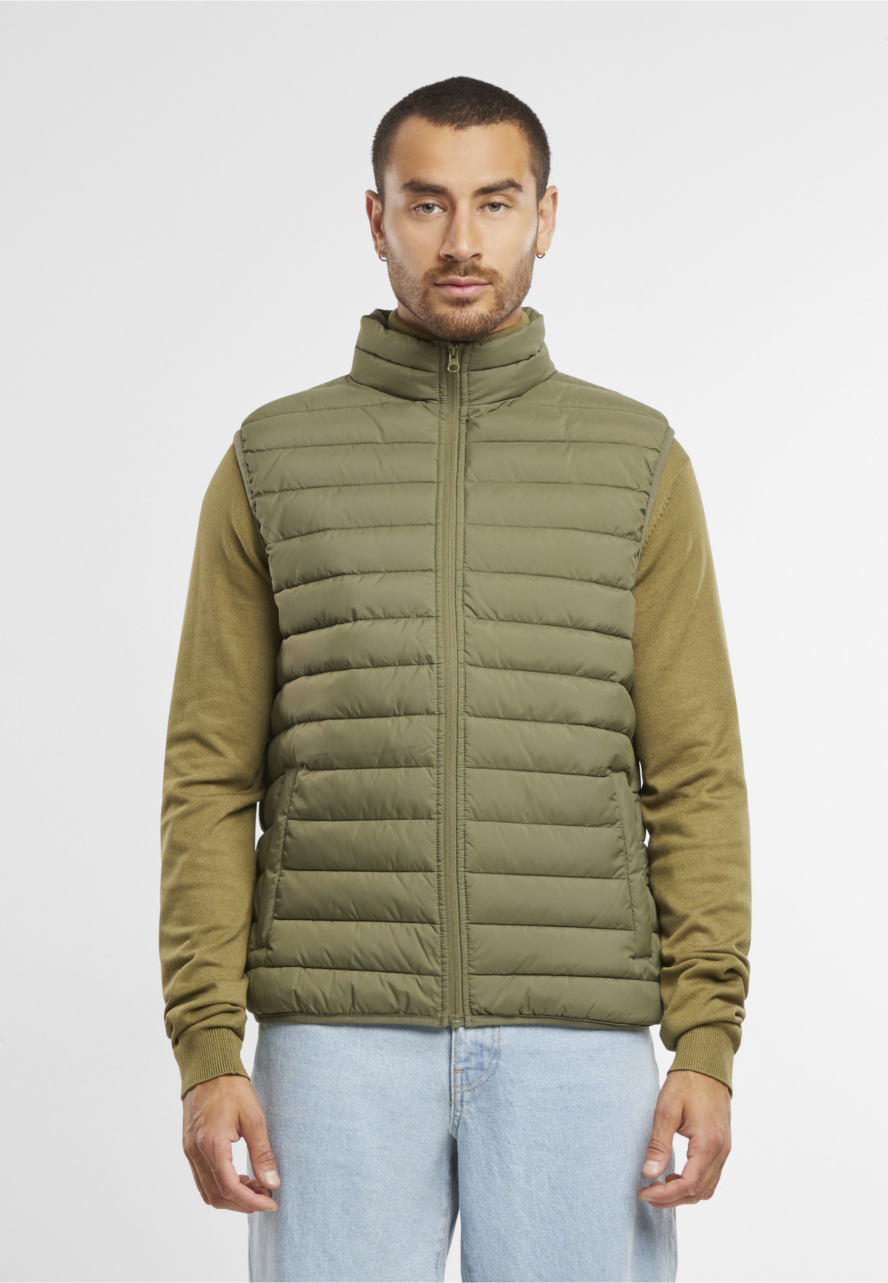 URBAN CLASSICS Steppweste »Urban Classics Basic Light Weigh Vest« 1 Stk.