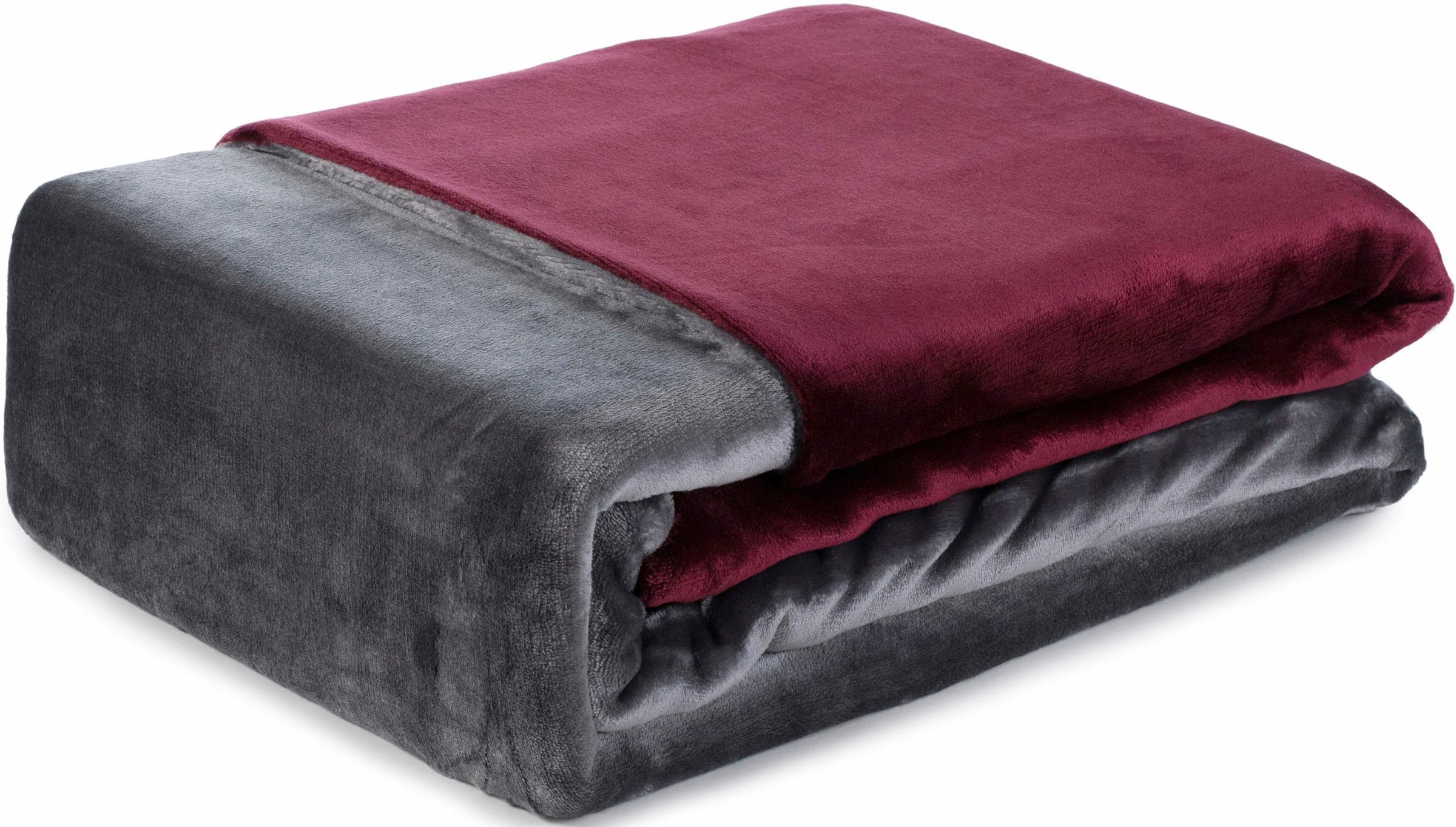 Gözze Wendebettwäsche »Superflausch in Gr. 135x200 oder 155x220 cm«, Fleece kuschelig warm im Winter, Bettwäsche mit Wendeoptik