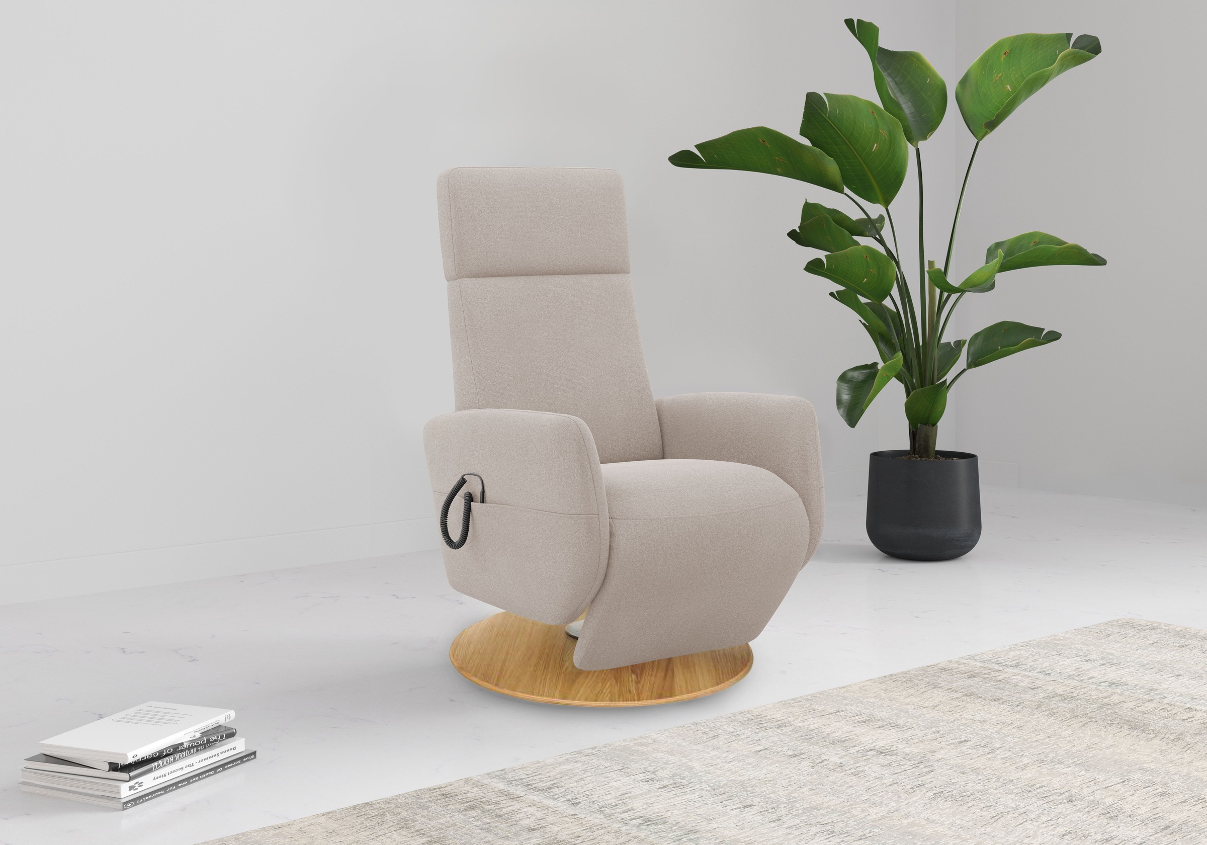 Home affaire TV-Sessel »Rochelle«, (1 St.), TV-Sessel mit Drehfunktion 360 günstig online kaufen