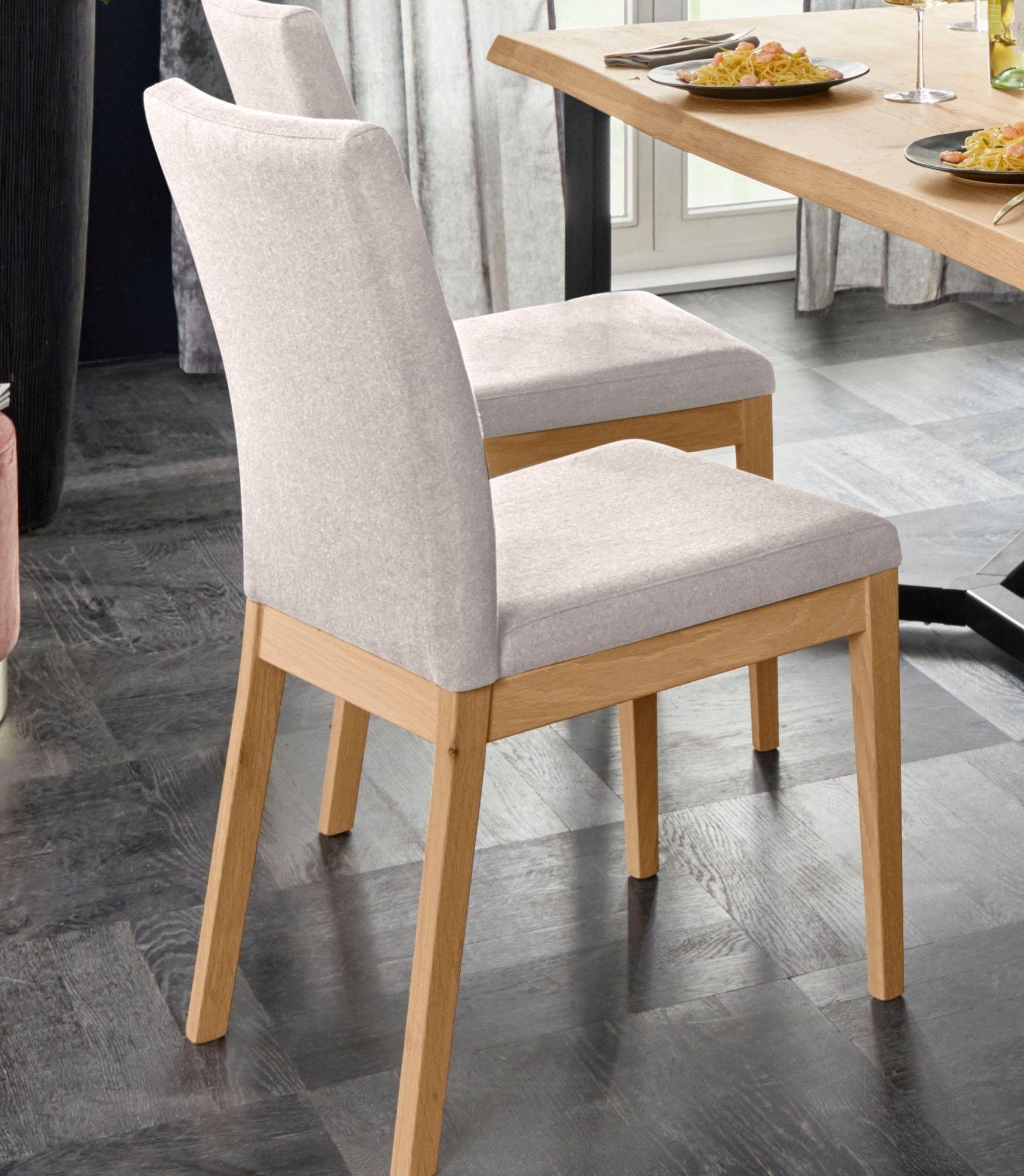 Home affaire Stuhl »Dendres«, (Set), 2 St., Feinstruktur