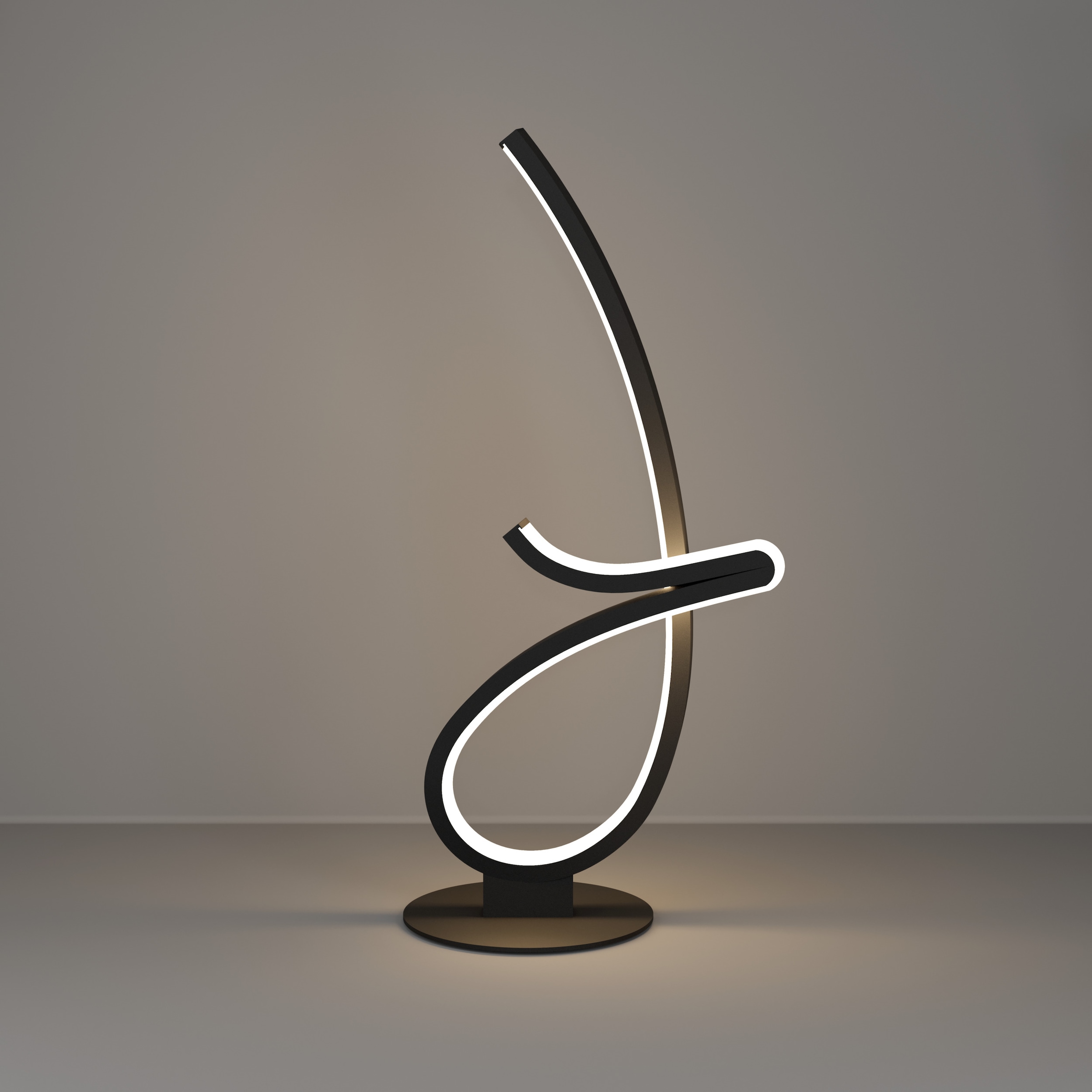 EGLO Tischleuchte »CARDONCITO Tischlampe - Stahl - LED - 12W - IP20« LED-Modul 1 Stk. Kaltweiß | Neutralweiß | Warmweiß Nachttischlampe, Schreibtischleuchte, Leselampe, L22 x B14 x H46 cm