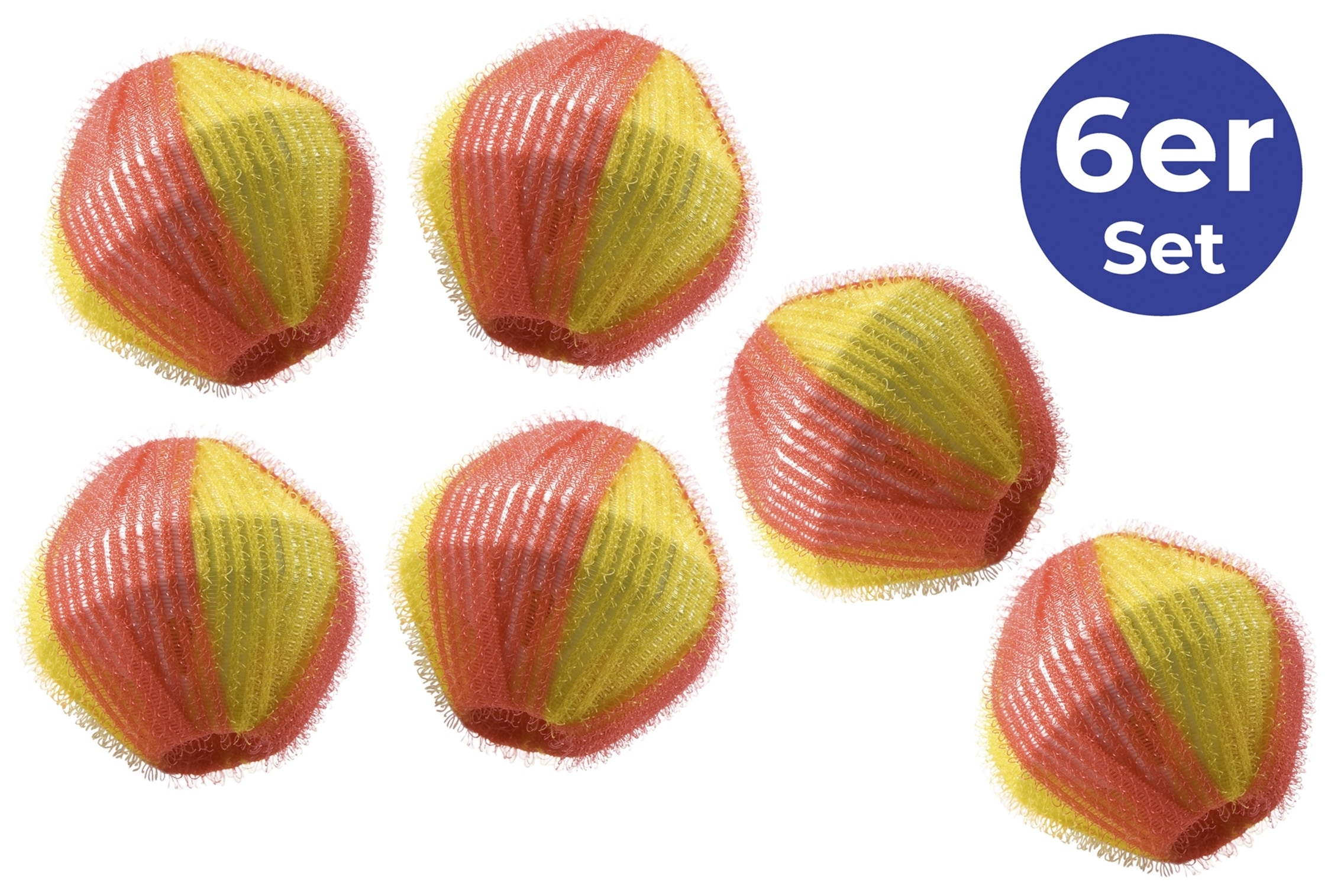 Maximex Wäschekugel »Modell Flusenschreck Jumbo«, (Set, 6 St.), extra-große Wäschebälle für die Waschmascchine, sammeln Flusen & Haare