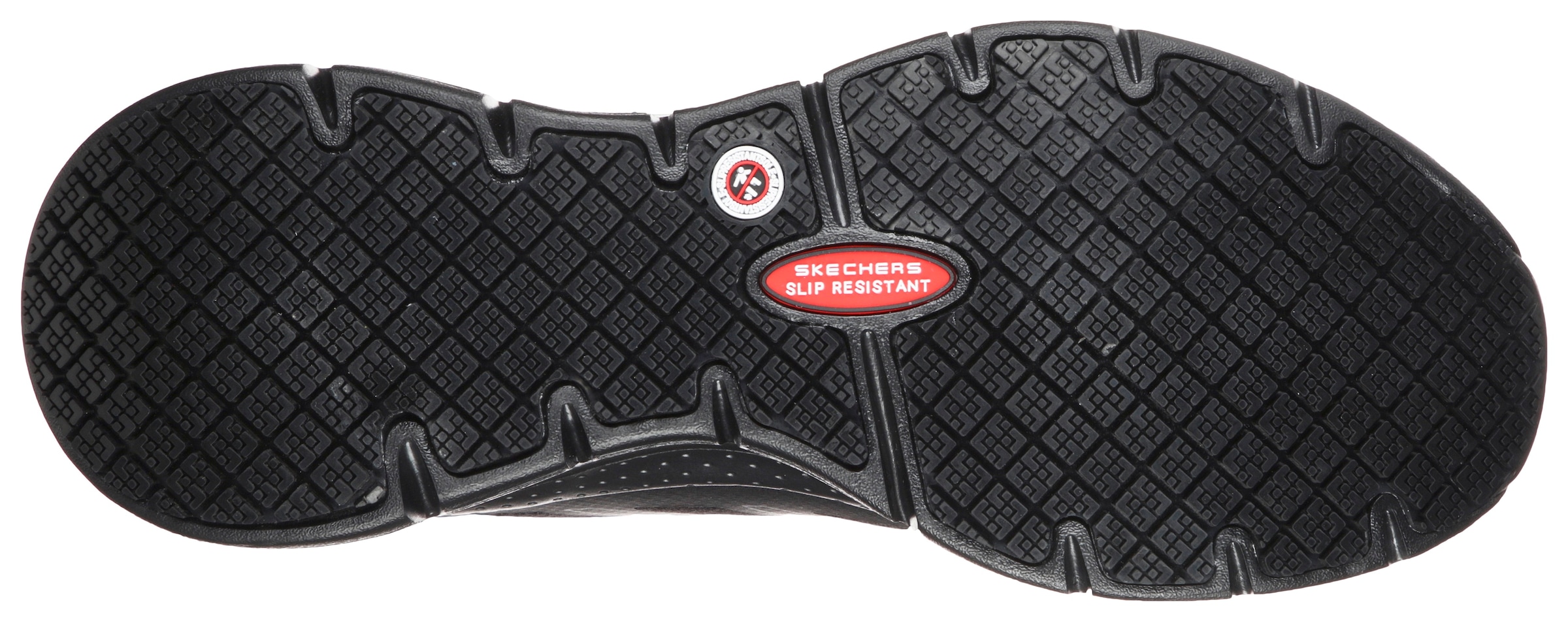 Skechers Berufsschuh »ARCH FIT SR«, Schnürschuh für Gastronomie,Pflege mit gepolstertem Schaftrand