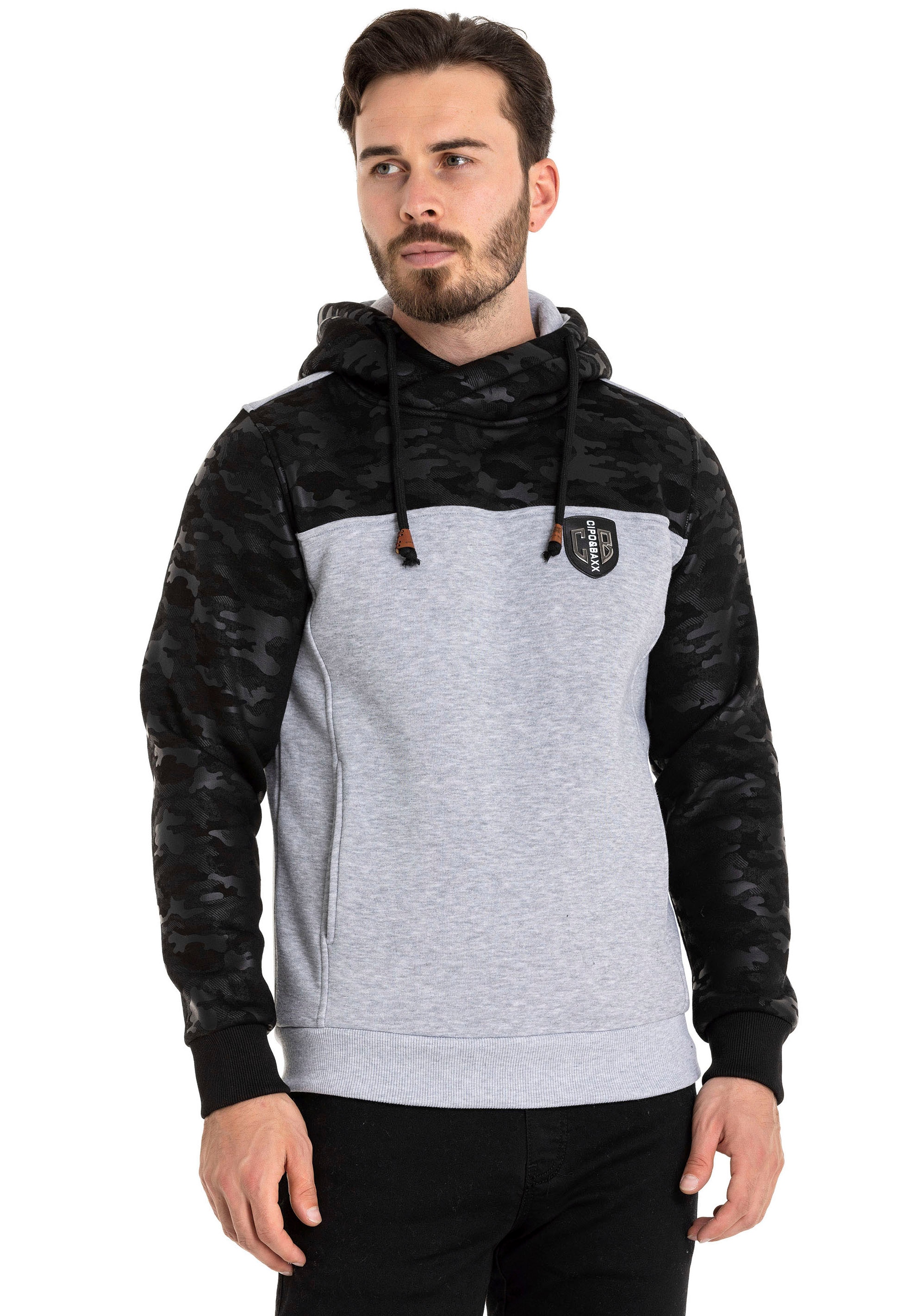 Cipo & Baxx Kapuzensweatshirt