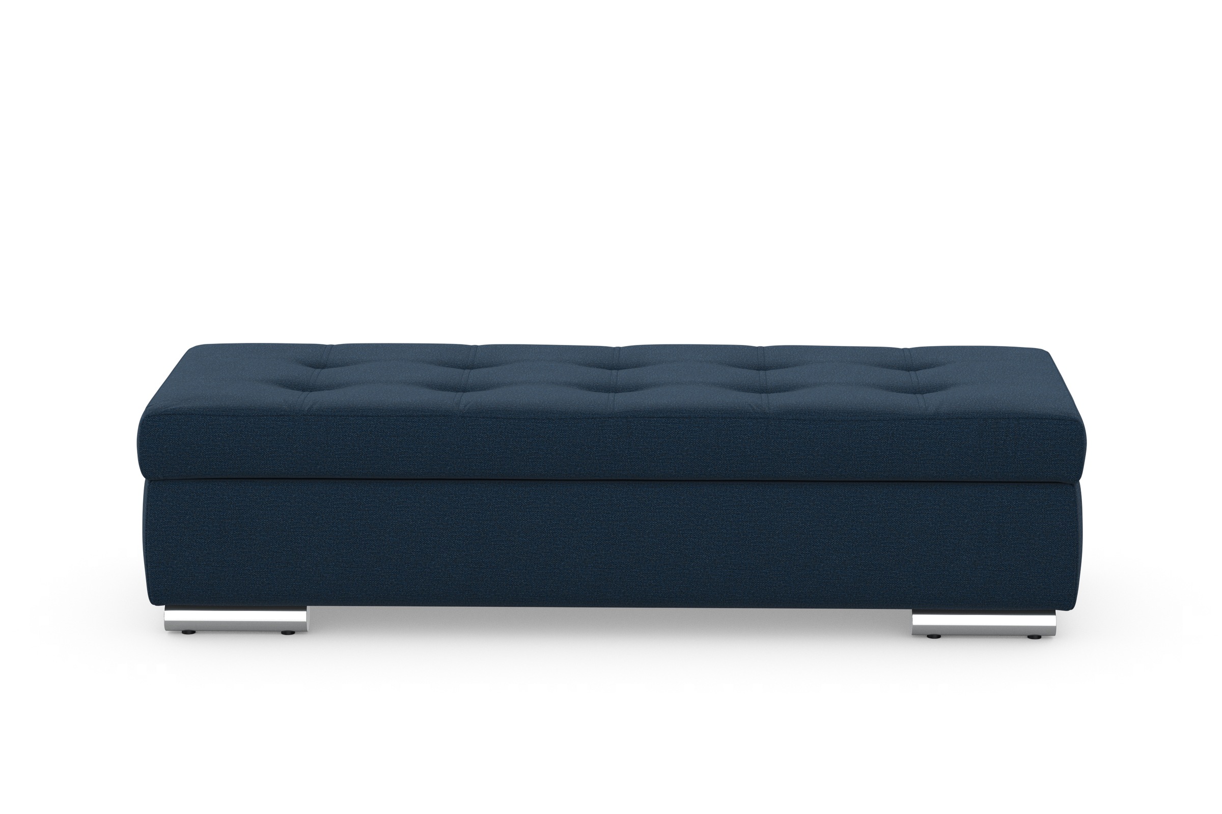 DOMO collection Hocker »Treviso XXL: B/T/H: 161/60/41 cm«, mit Stauraum, auch in Cord, passend zur Serie, moderne Steppung