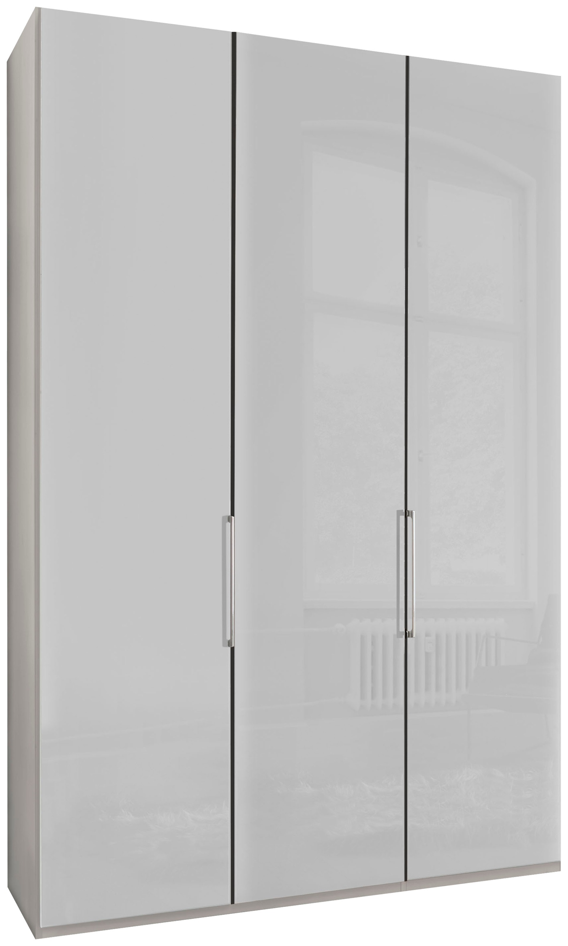 WIEMANN Falttürenschrank "Monaco" mit Glasfront sowie hochwertigen Beschläg günstig online kaufen