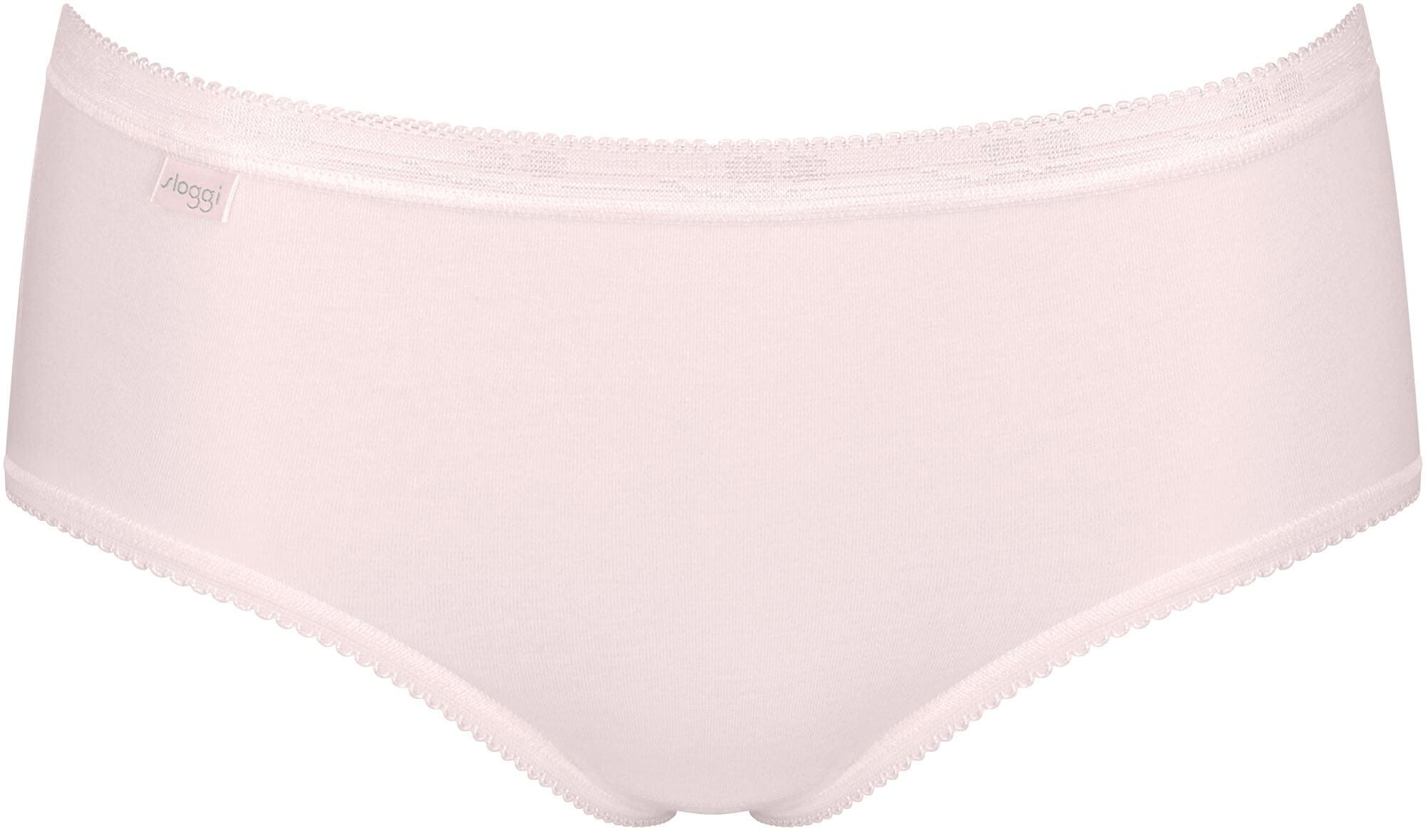 sloggi Slip »Basic+ Midi C3P«, (3er Pack), perfekter Sitz