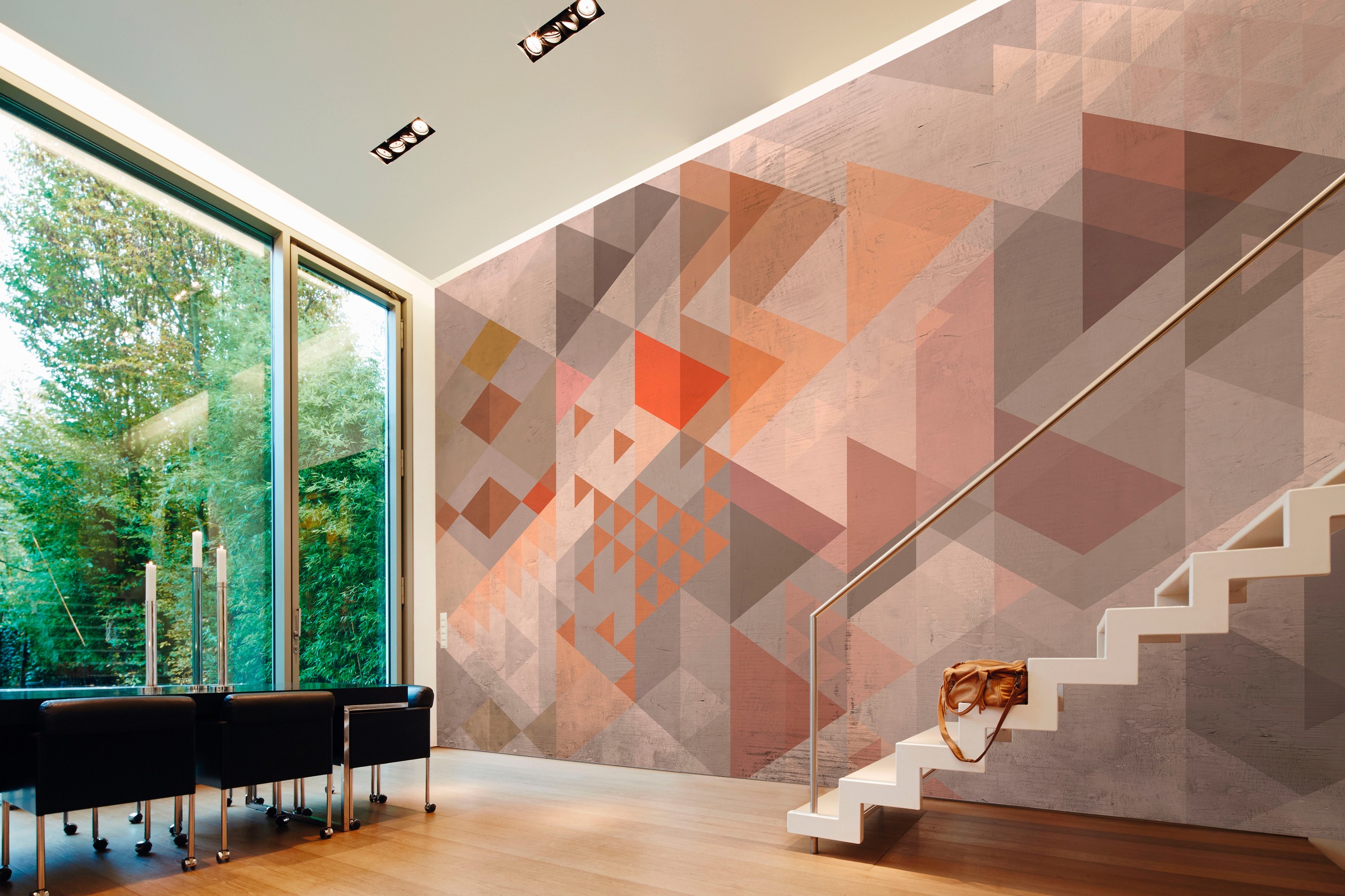 Architects Paper Fototapete »Atelier 47 Vintage Triangle 1« 3D-Optik glatt günstig online kaufen