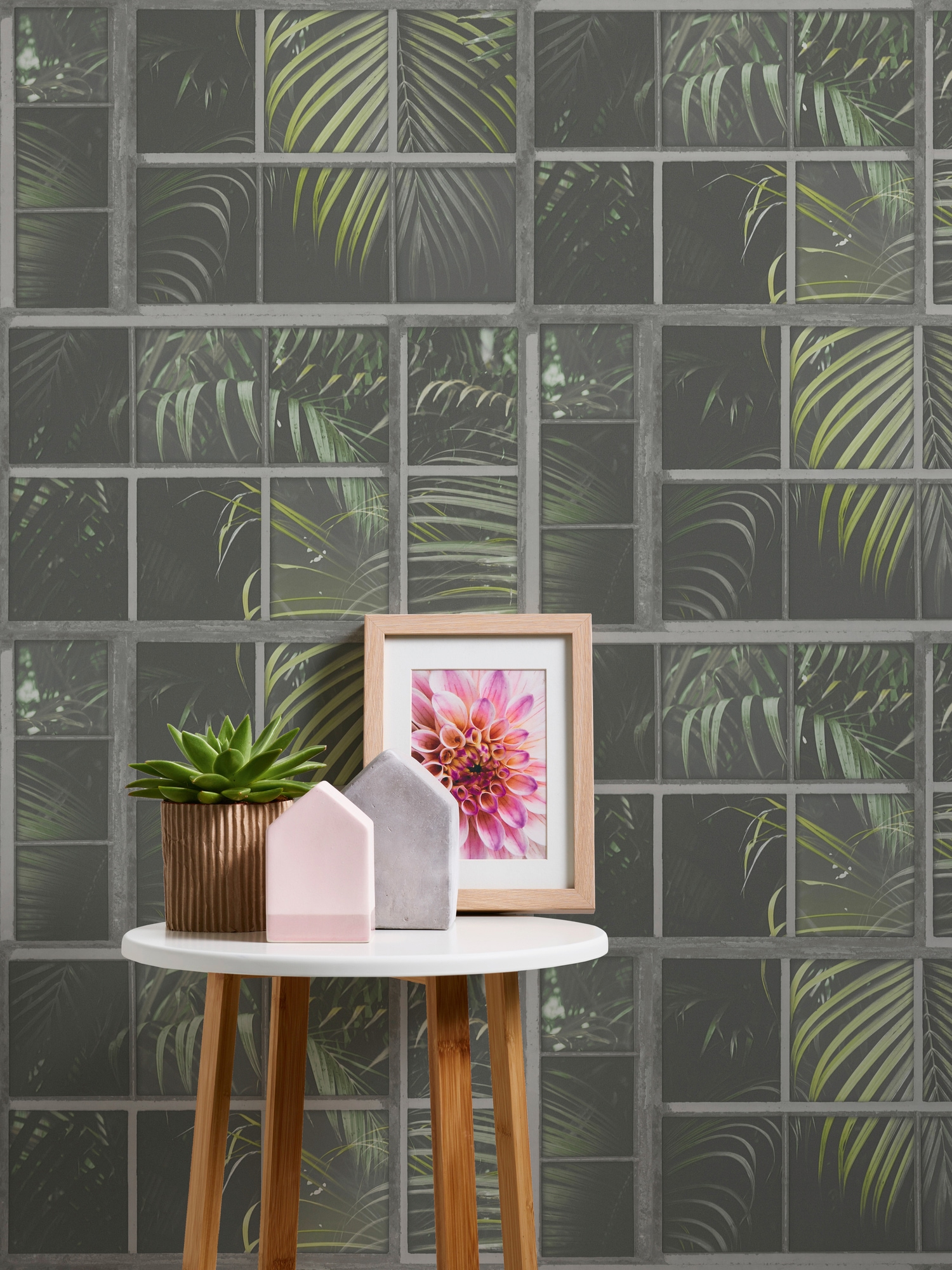 living walls Vliestapete »Industrial«, botanisch-floral-Motiv, Dschungeltap günstig online kaufen