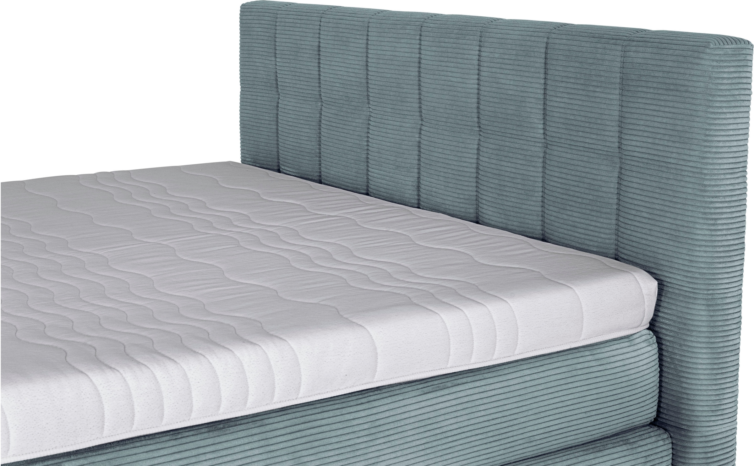 Die PlanBar Boxspringbett »OC-ON21088« inkl. Matratzen u. Bonellfederkern Unterbau, Stauraum, 160/180x200cm