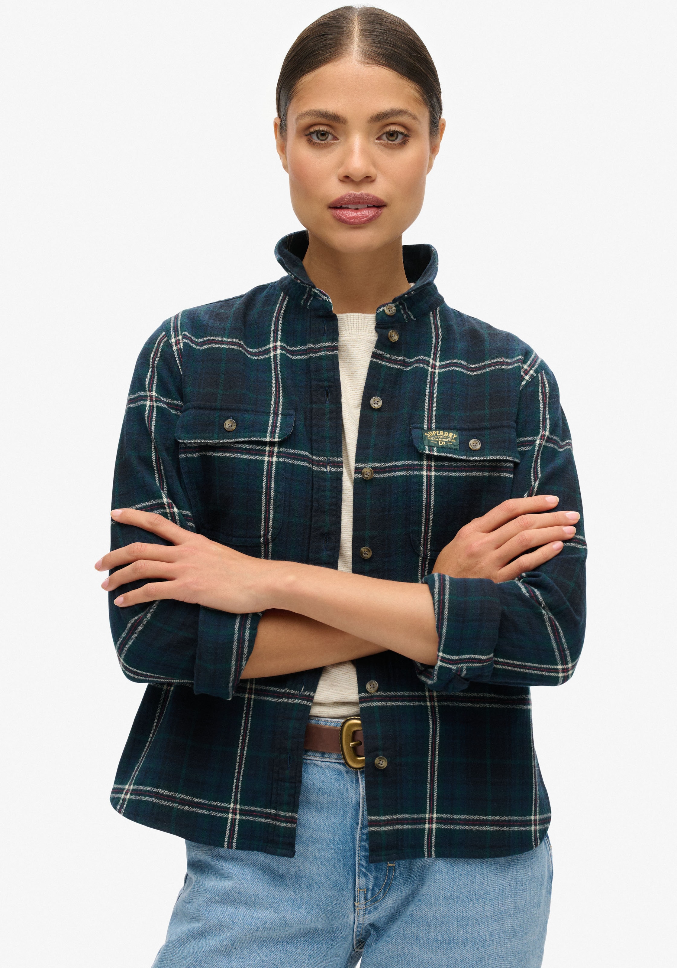 Superdry Flanellbluse »LUMBERJACK CHECK FLANNEL SHIRT«