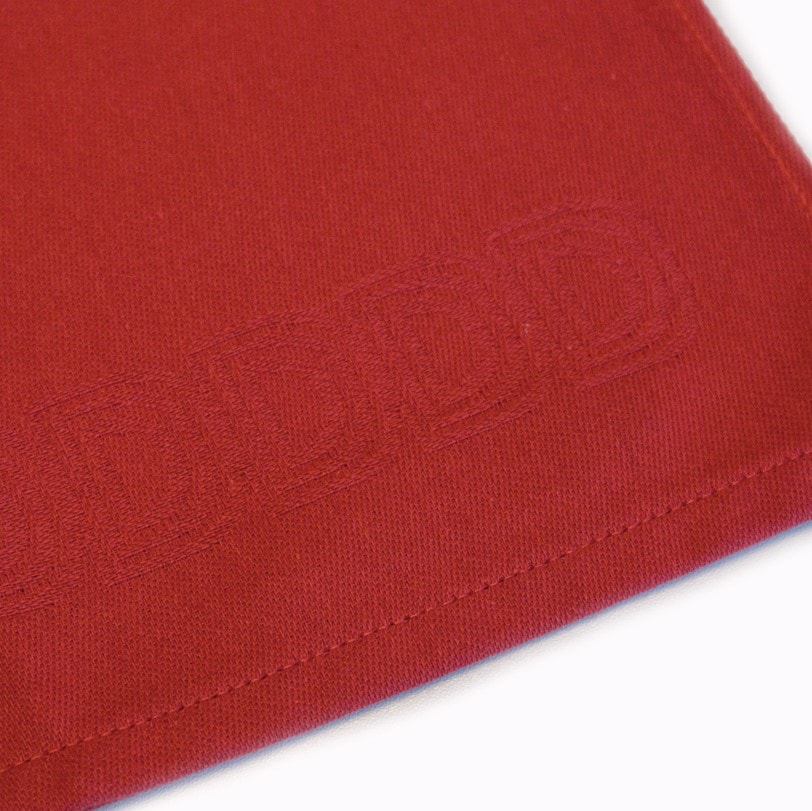 DDDDD Geschirrtuch »Logo aus 100% Baumwolle, 60x65 cm«, (Set, 6 tlg.), Jacquard-Gewebe, sehr saugstark und langlebig