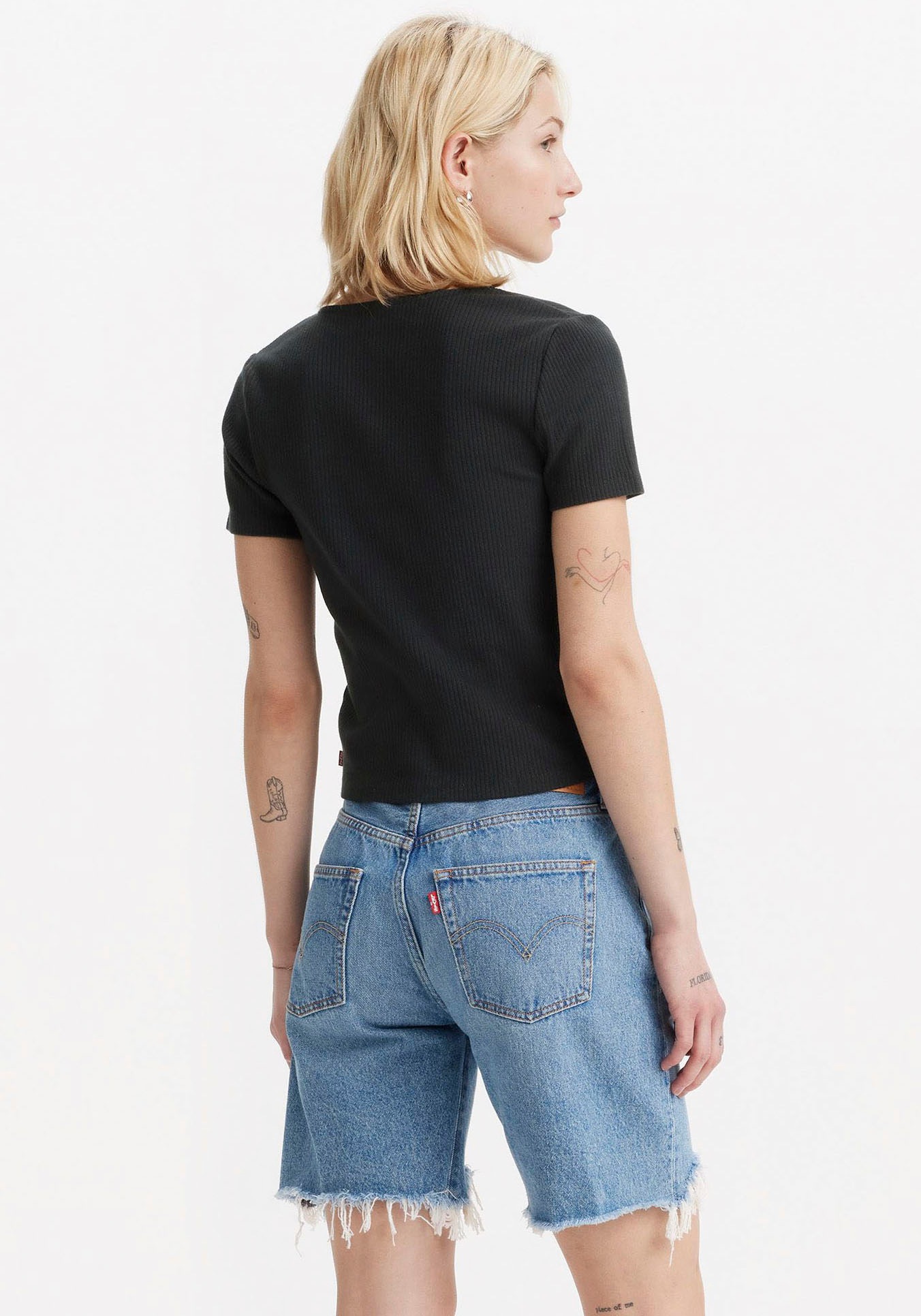 Levi's® V-Shirt, mit Knopfleiste