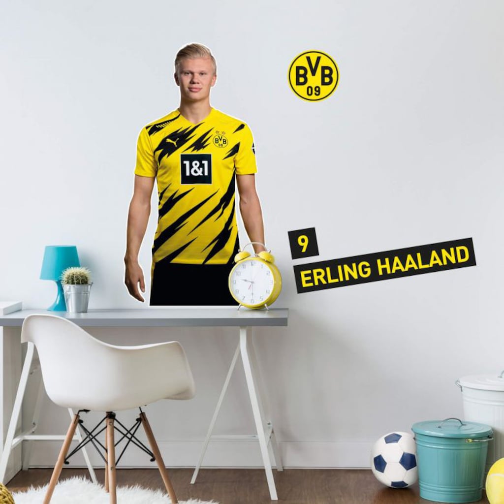 Wall-Art Wandtattoo »BVB Haaland Portrait 2020/2021«, (1 St.)