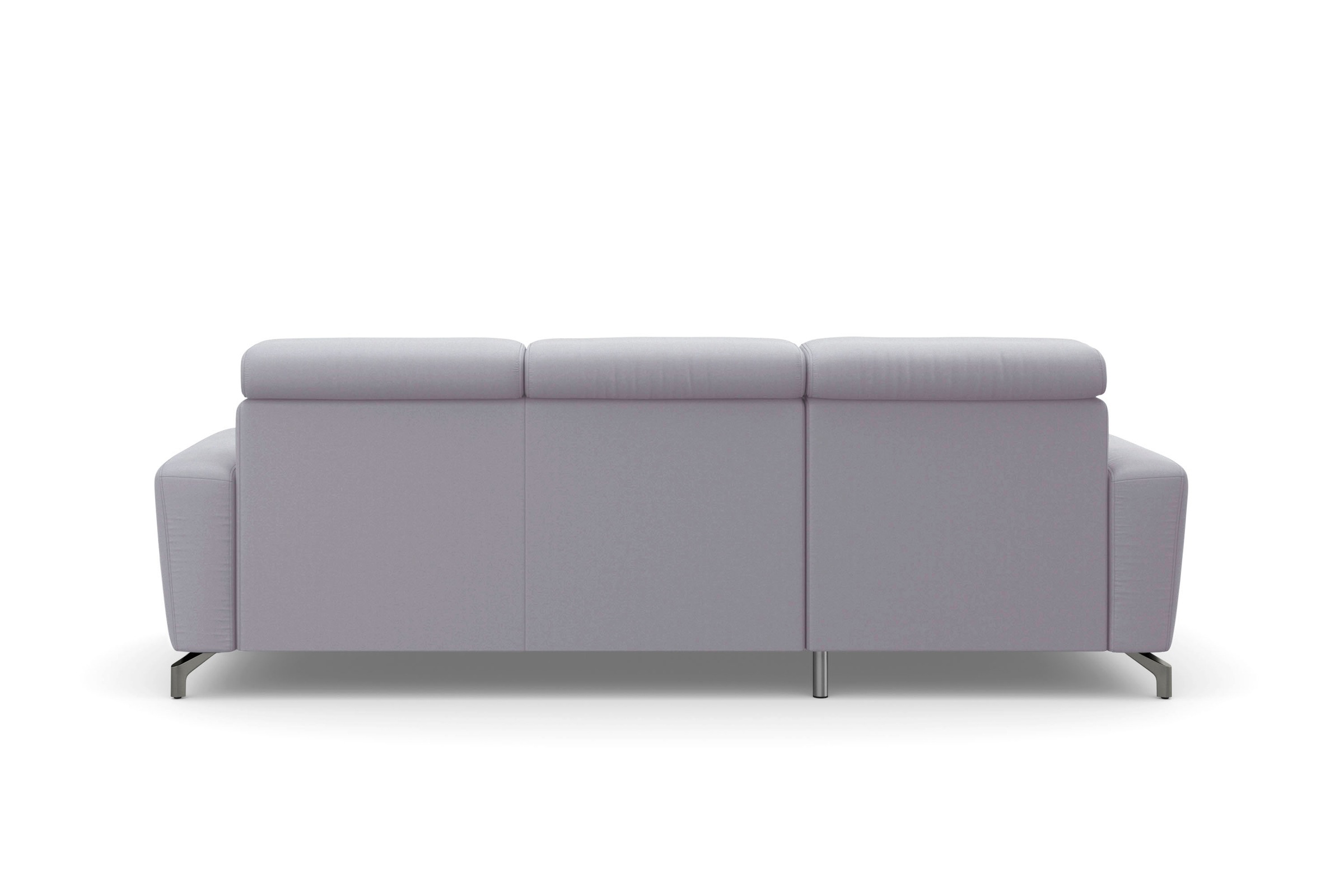 sit&more Ecksofa »Scarlett L-Form«, inklusive Kopfteilverstellung, wahlweise mit Bettfunktion, Bettkasten
