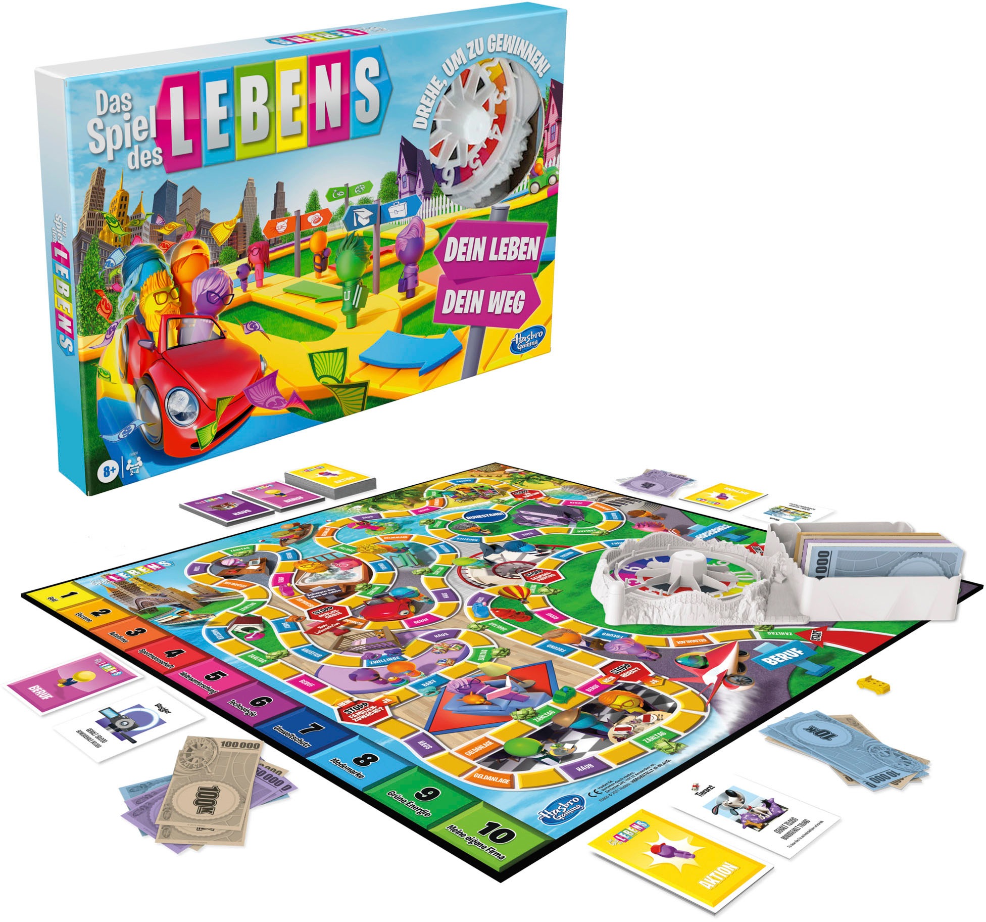 Hasbro Spiel »Das Spiel des Lebens«