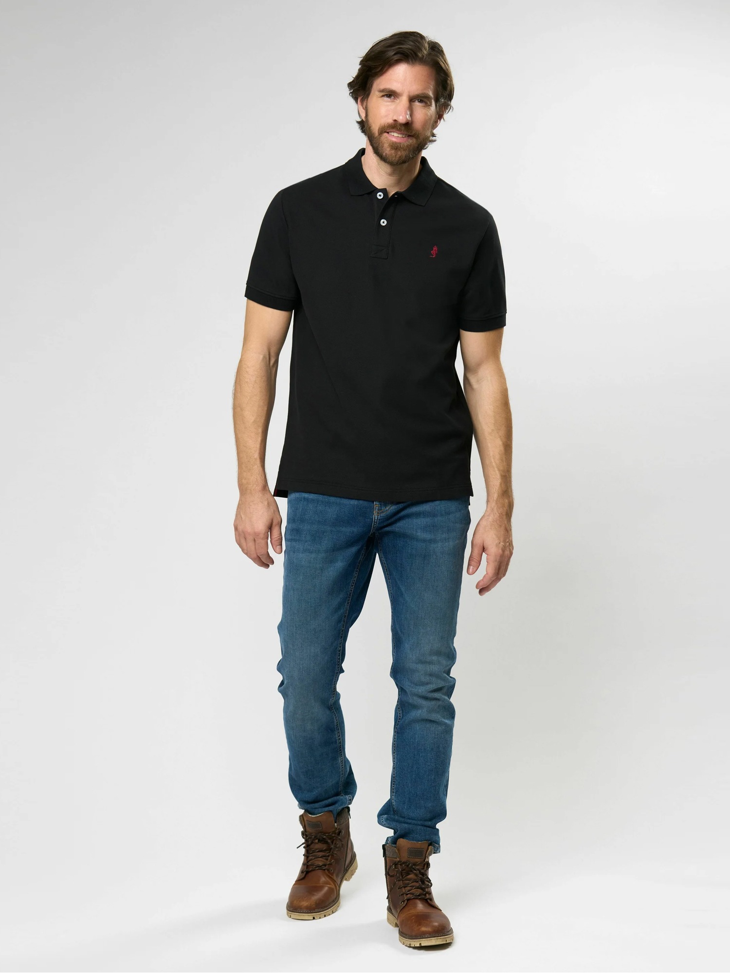 MCS Kurzarmhemd »MCS 2er-Pack polo shirts Harry«
