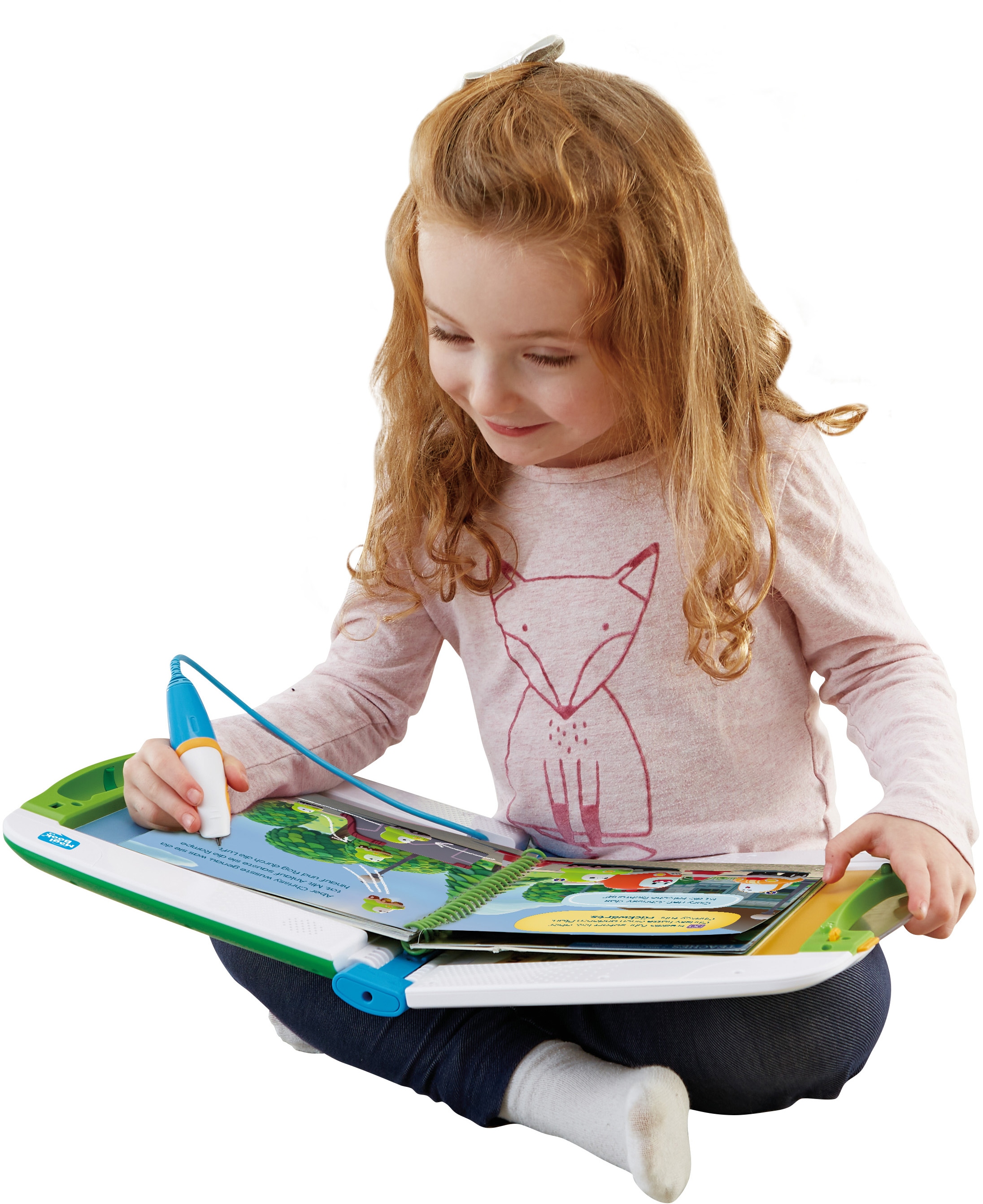 Vtech® Kindercomputer »MagiBook v2, Interaktives Lernbuchsystem,«, mit 2 Lernbüchern