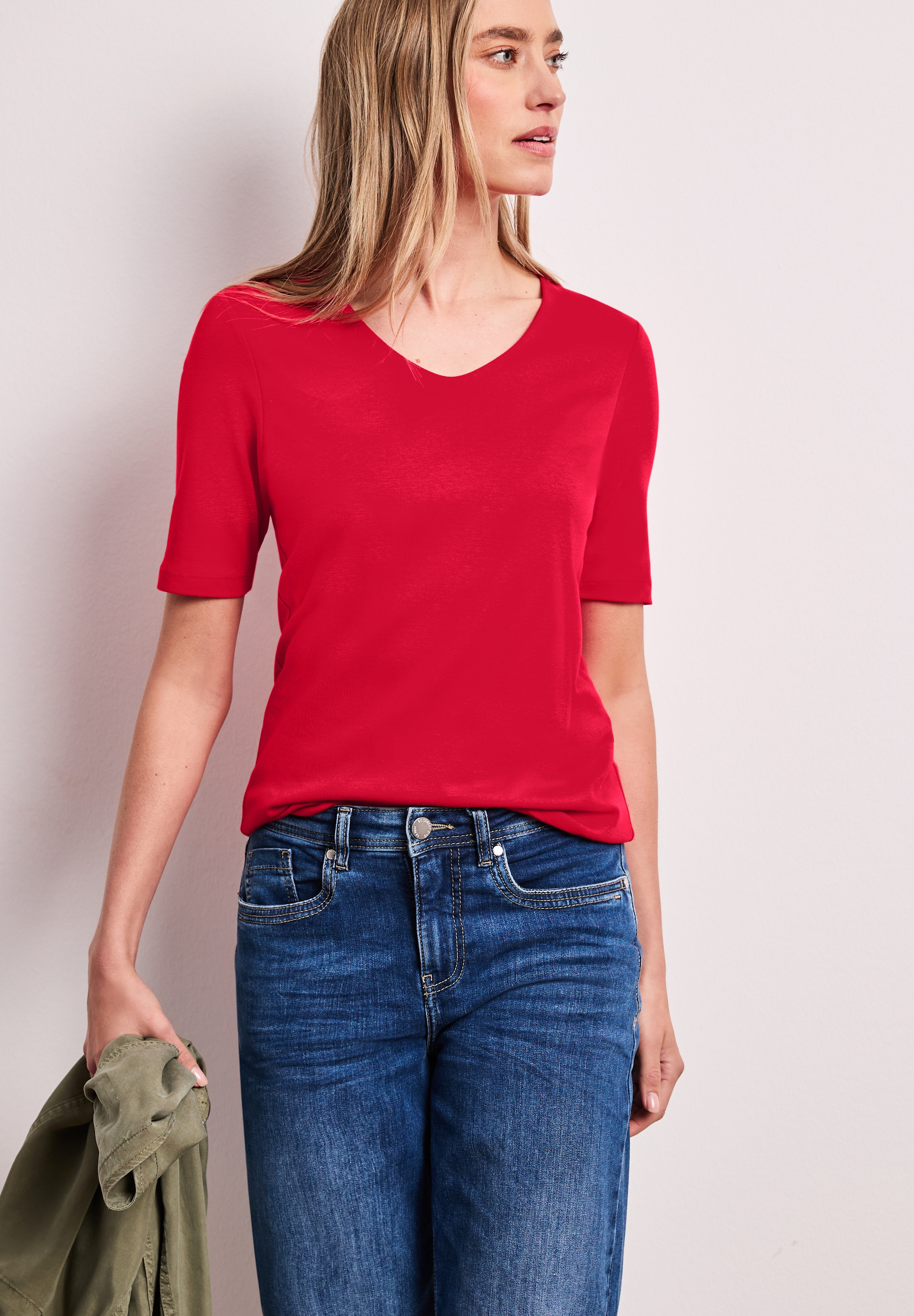 STREET ONE T-Shirt »Style Palmira« im neuen Style Palmira
