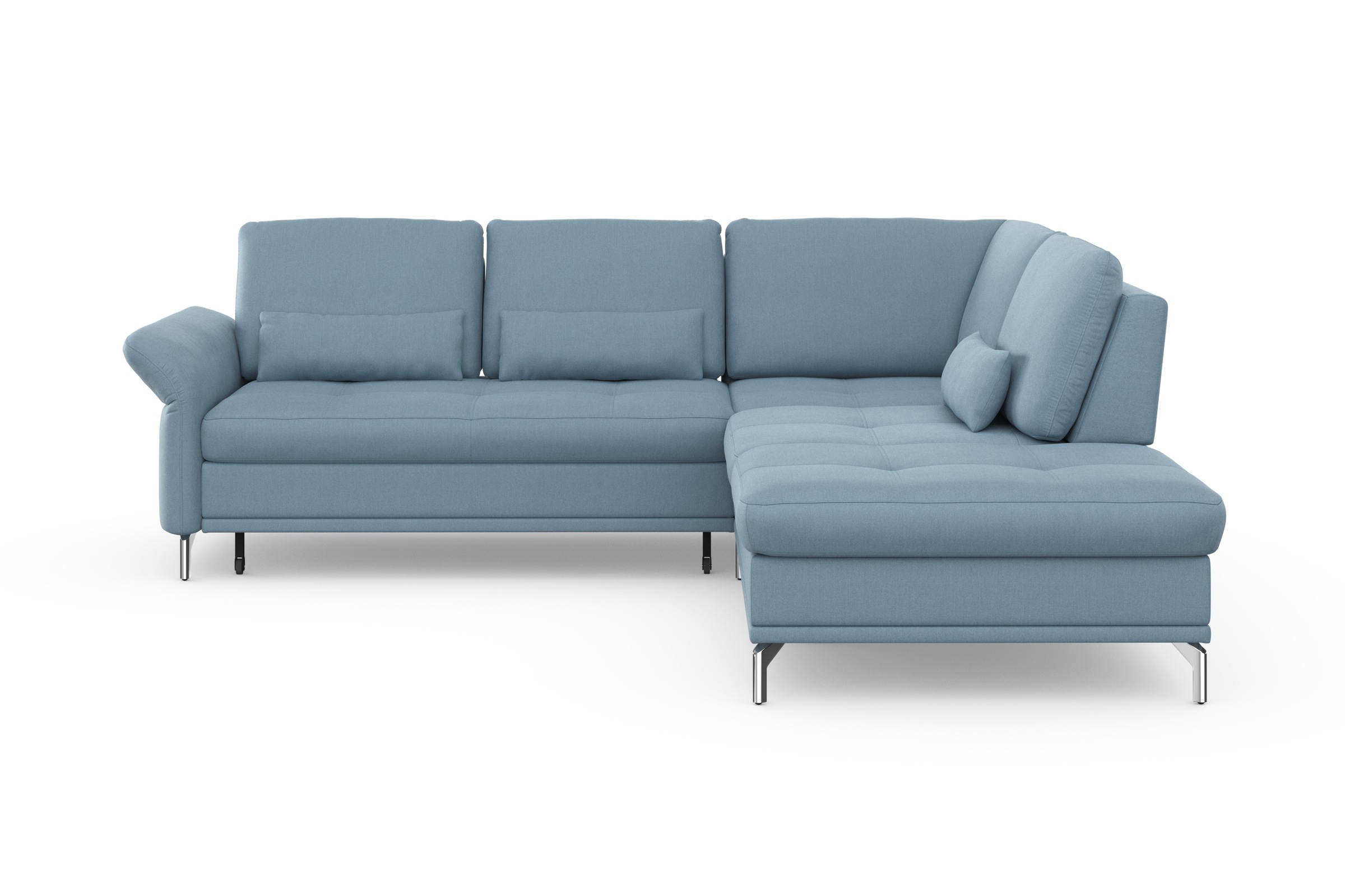 Home affaire Ecksofa »Palm Beach L-Form« Federkern, mit Sitztiefenverstellu günstig online kaufen