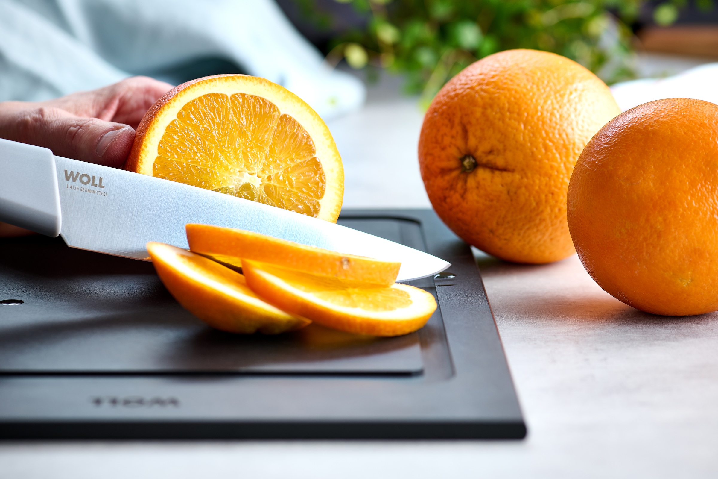 WOLL Kochmesser »Cutting Edge« aus deutschem Edelstahl gemäß DIN 1.4116