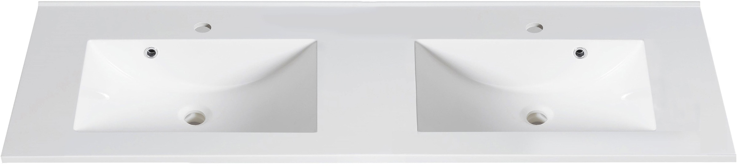 welltime Badmöbel-Set »Welltime Möbel Baabe Waschtisch-Set 3tlg. oder 5tlg.«, (5 St.), gedämpfte Scharniere und Softclose-Funktion, inklusive LED-Beleuchtung