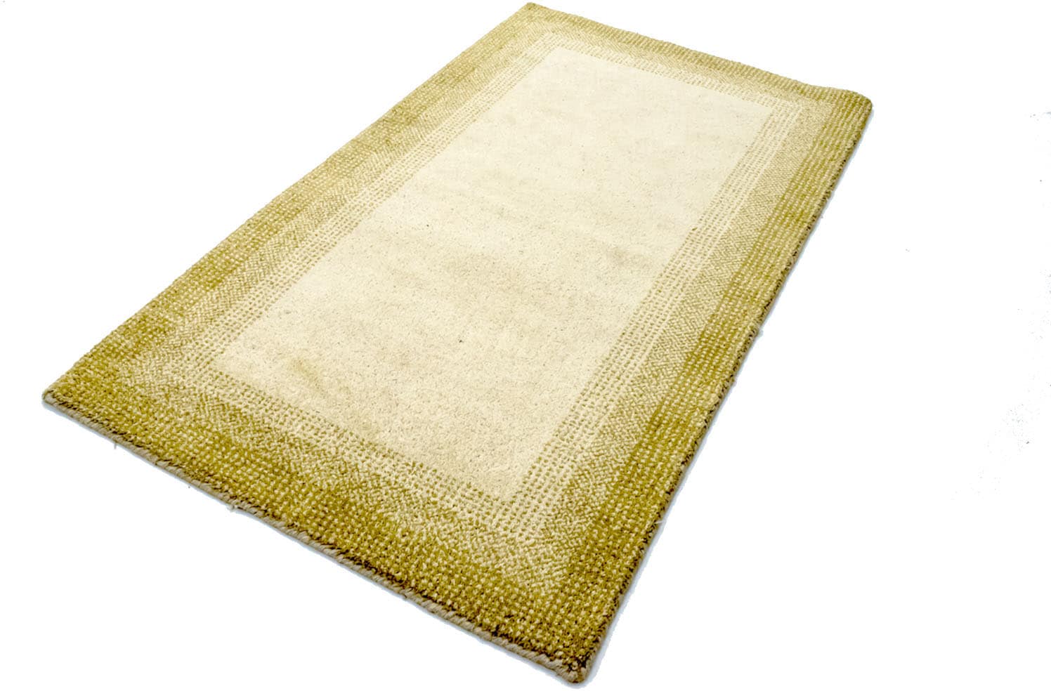 morgenland Wollteppich »Gabbeh Teppich handgeknüpft beige«, rechteckig, 18 günstig online kaufen