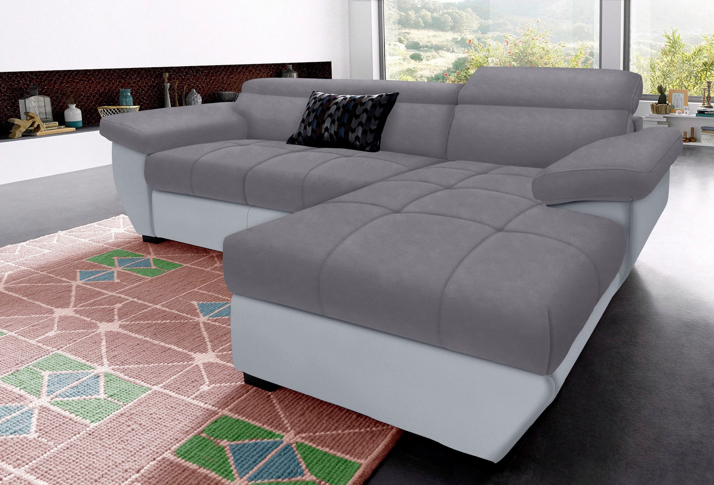 COTTA Polstergarnitur »Speedway L-Form«, (Set), Set bestehend aus: Ecksofa günstig online kaufen