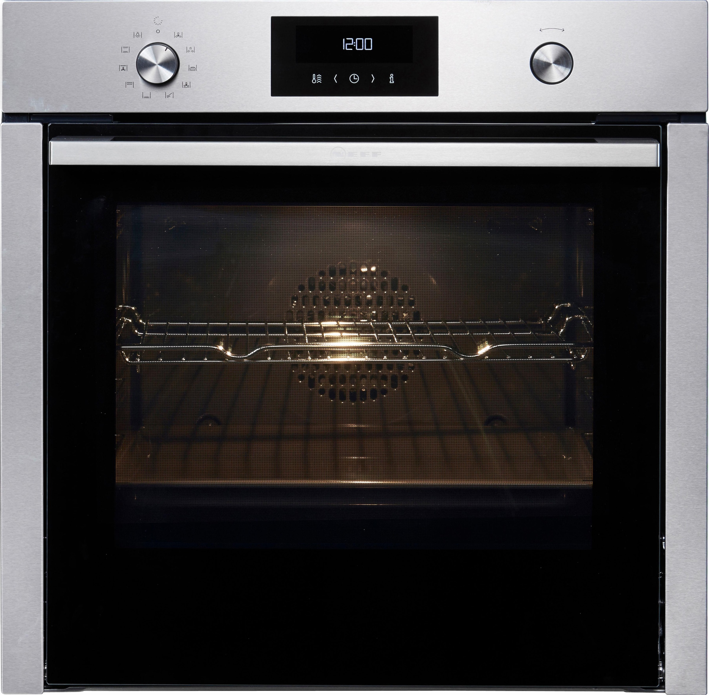 NEFF Pyrolyse Backofen N 50 »B6CCH7AN0«, mit Teleskopauszug nachrüstbar, Pyrolyse-Selbstreinigung, mit Hide®