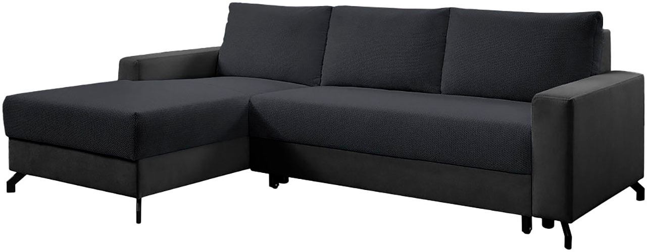 exxpo - sofa fashion Ecksofa »Quattro L-Form, B/T: 247/162 cm«, wahlweise m günstig online kaufen