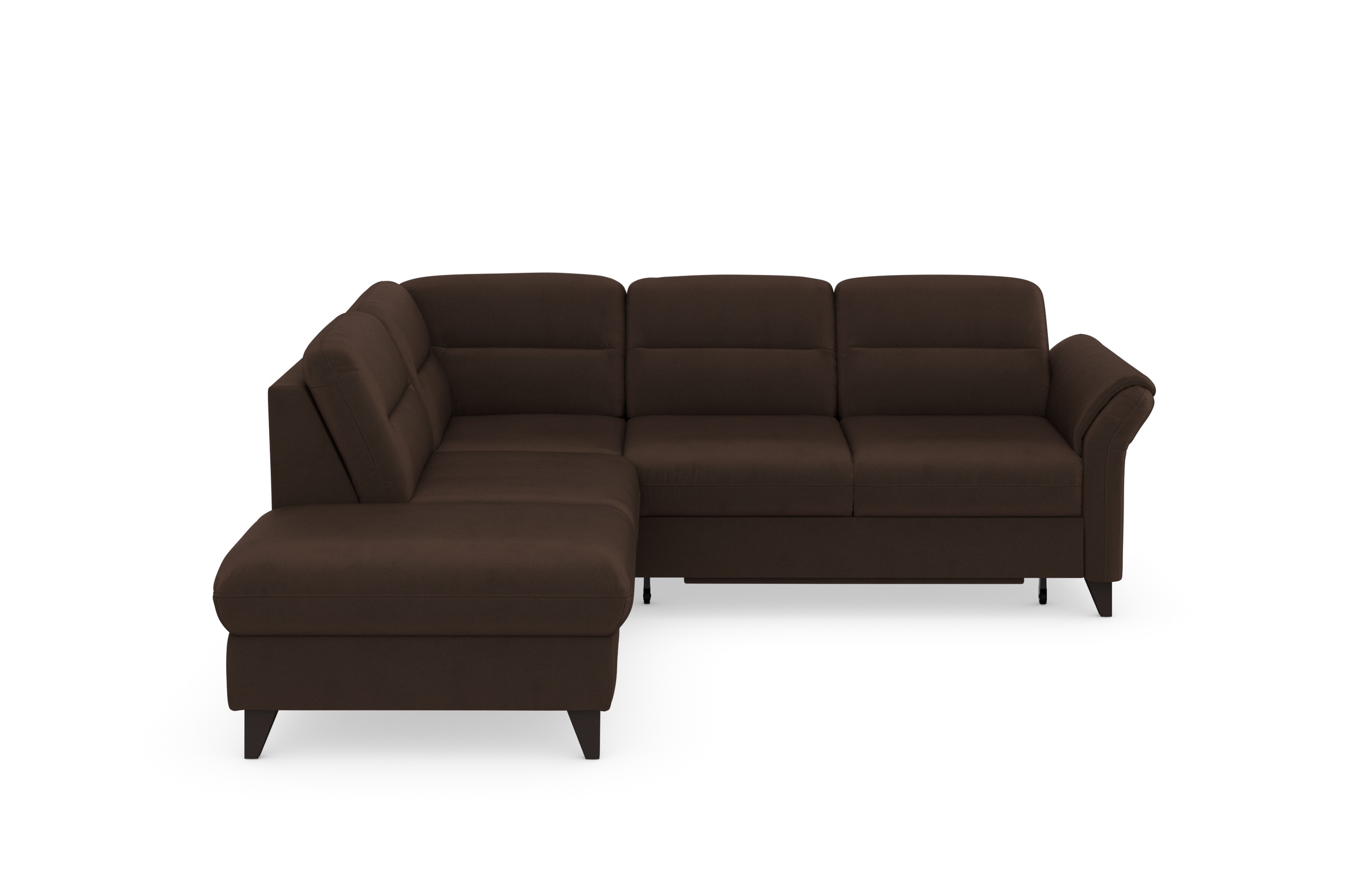 sit&more Ecksofa »Mellum L-Form« Federkern, wahlweise mit Bettfunktion, Sta günstig online kaufen