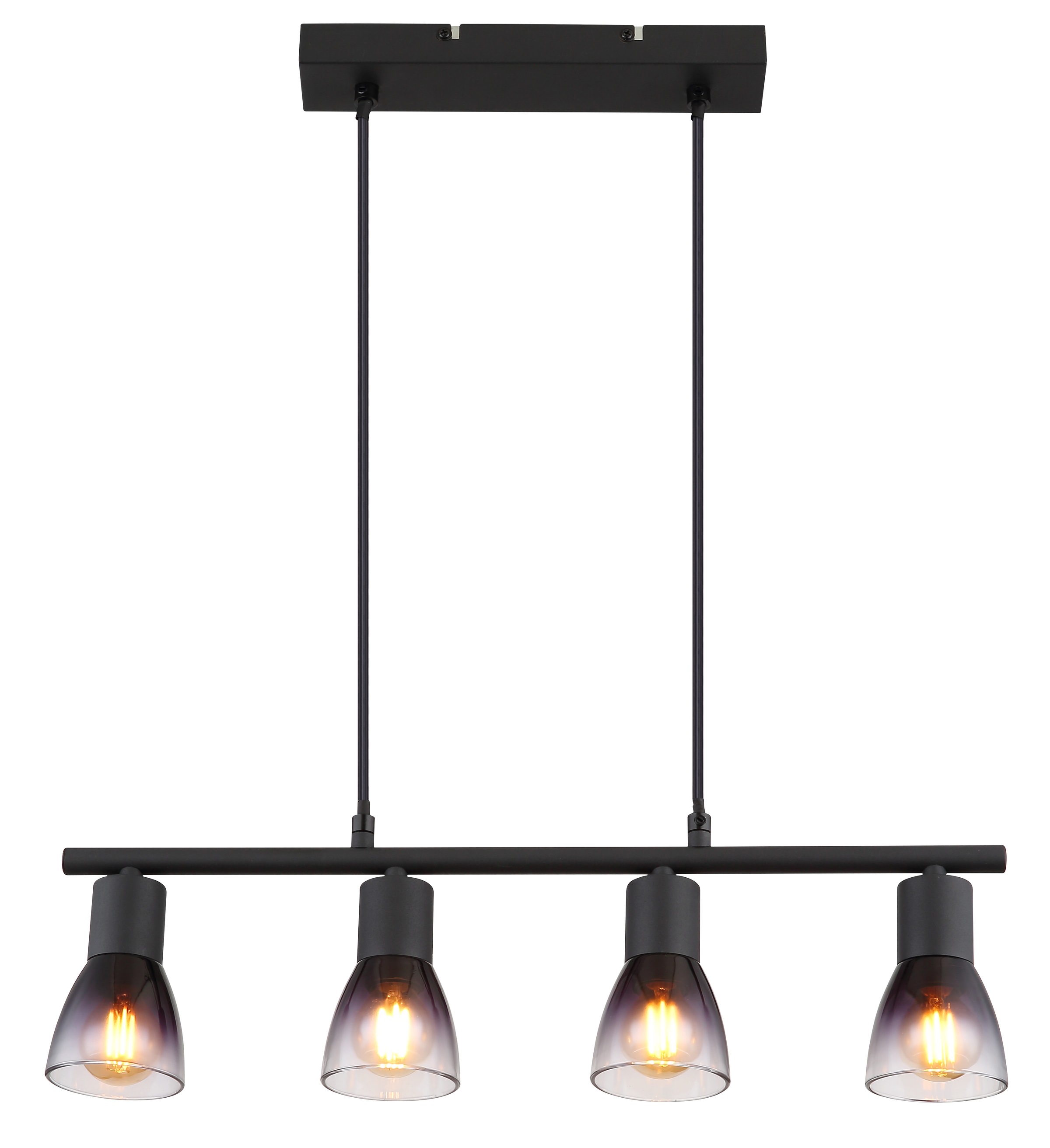 GLOBO LIGHTING Hängeleuchte »SATELLA«, Leuchtmittel E14 | ohne Leuchtmittel, Hängelampe/Pendelleuchte/Esszimmer/Wohnzimmer/Esstisch