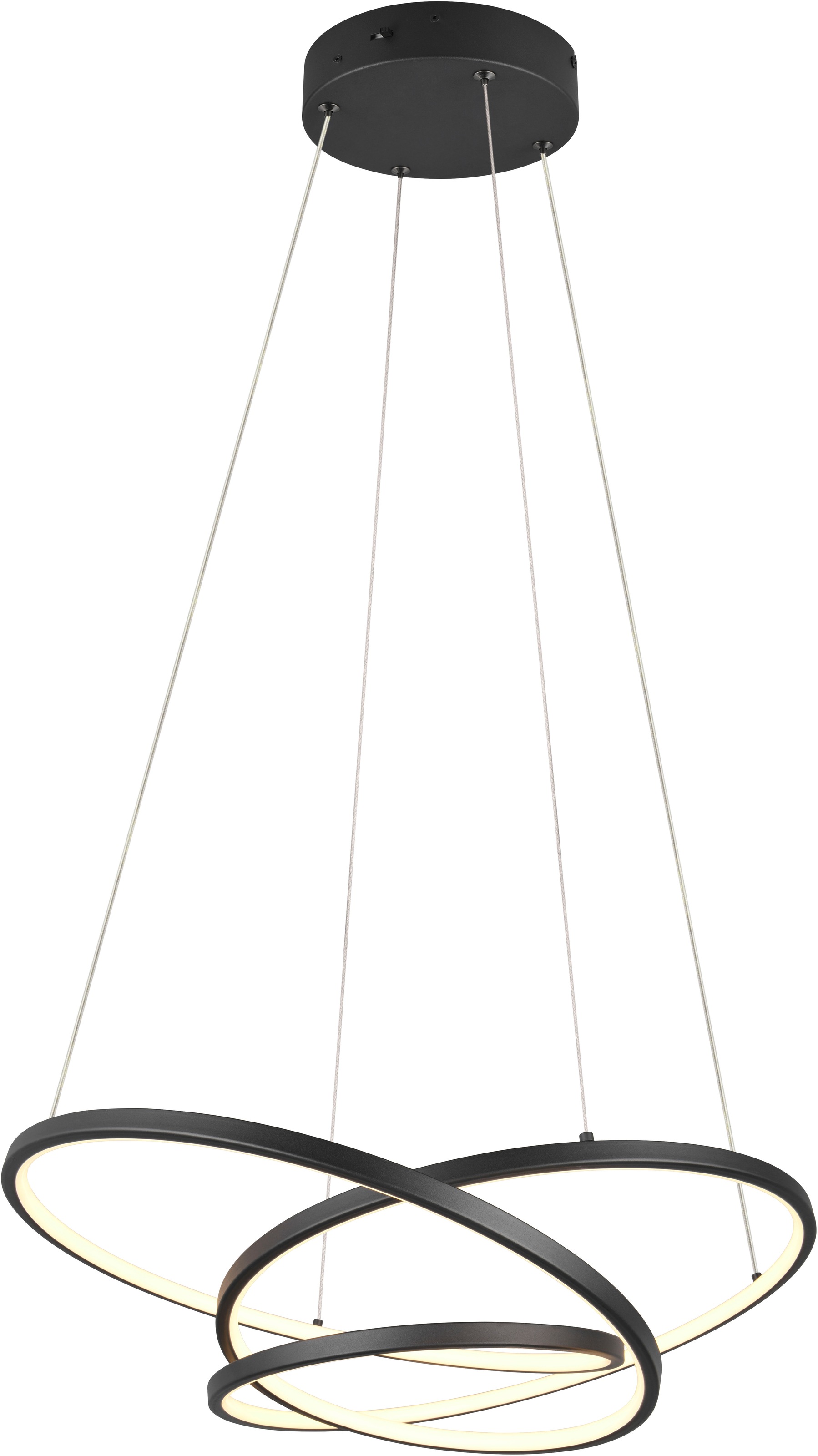 TRIO Leuchten LED Pendelleuchte »DARVIN, LED Hängelampe 34W 4500 Lumen, dim günstig online kaufen