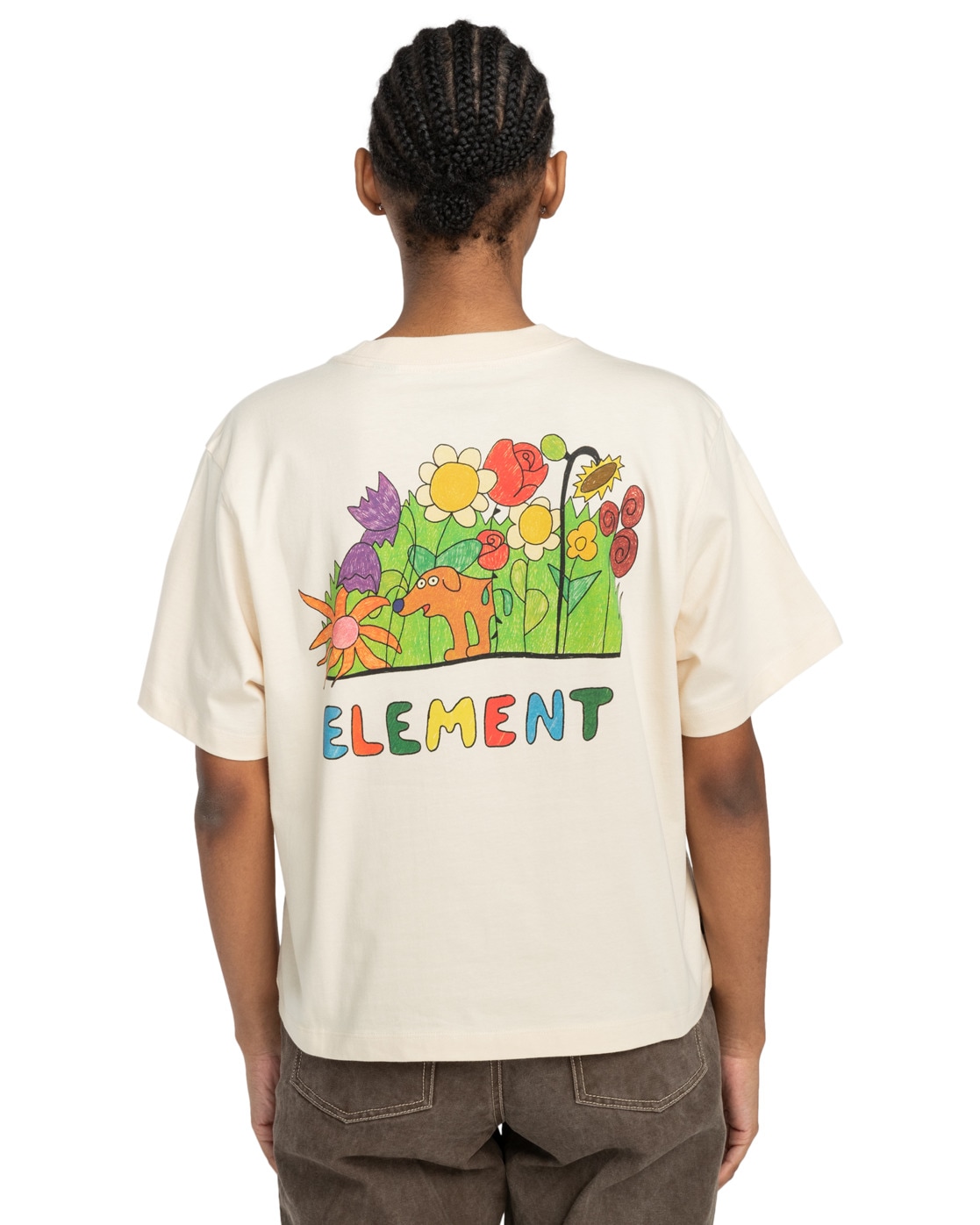 Element T-Shirt »Sniffing The Flowers«