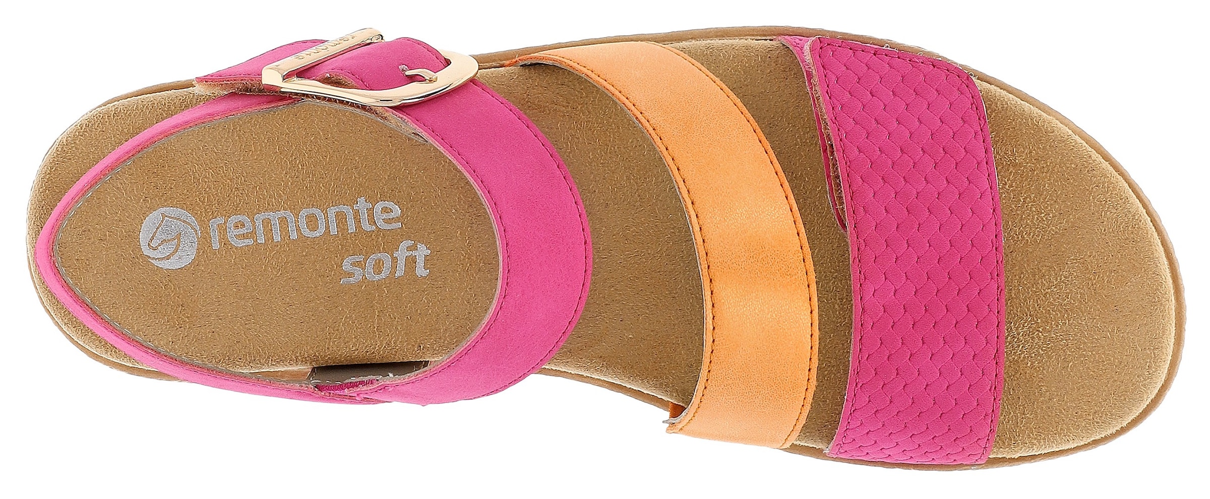 Remonte Keilsandalette  Keilabsatz, Sommerschuh, Sandale in veganer Verarbeitung