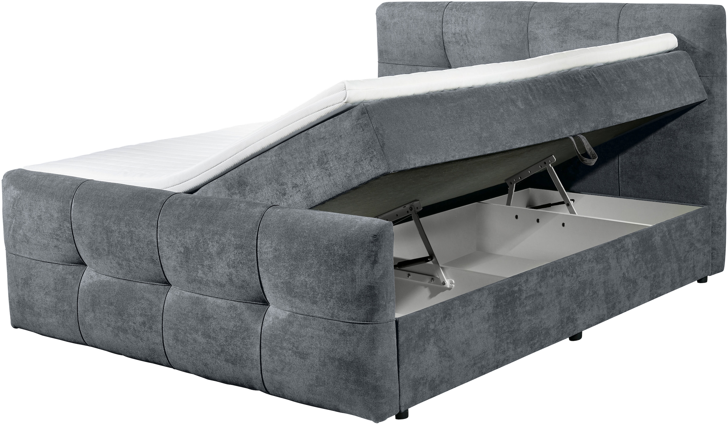 ED EXCITING DESIGN Boxbett »Winnipeg« 5 Stk. tlg. inkl. zwei Bettkästen und Topper