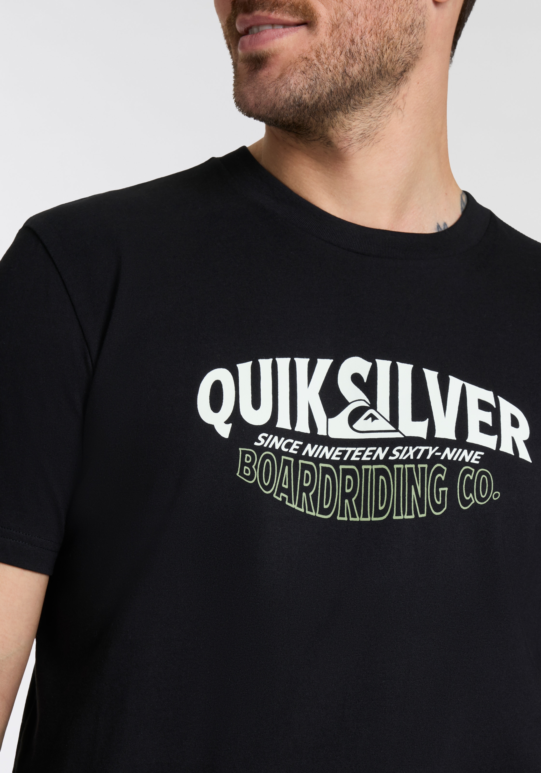 Quiksilver T-Shirt »RUGGED SHORT SLEEVE TEE PACK YM« Packung, 2er-Pack, 2 Stk. tlg.