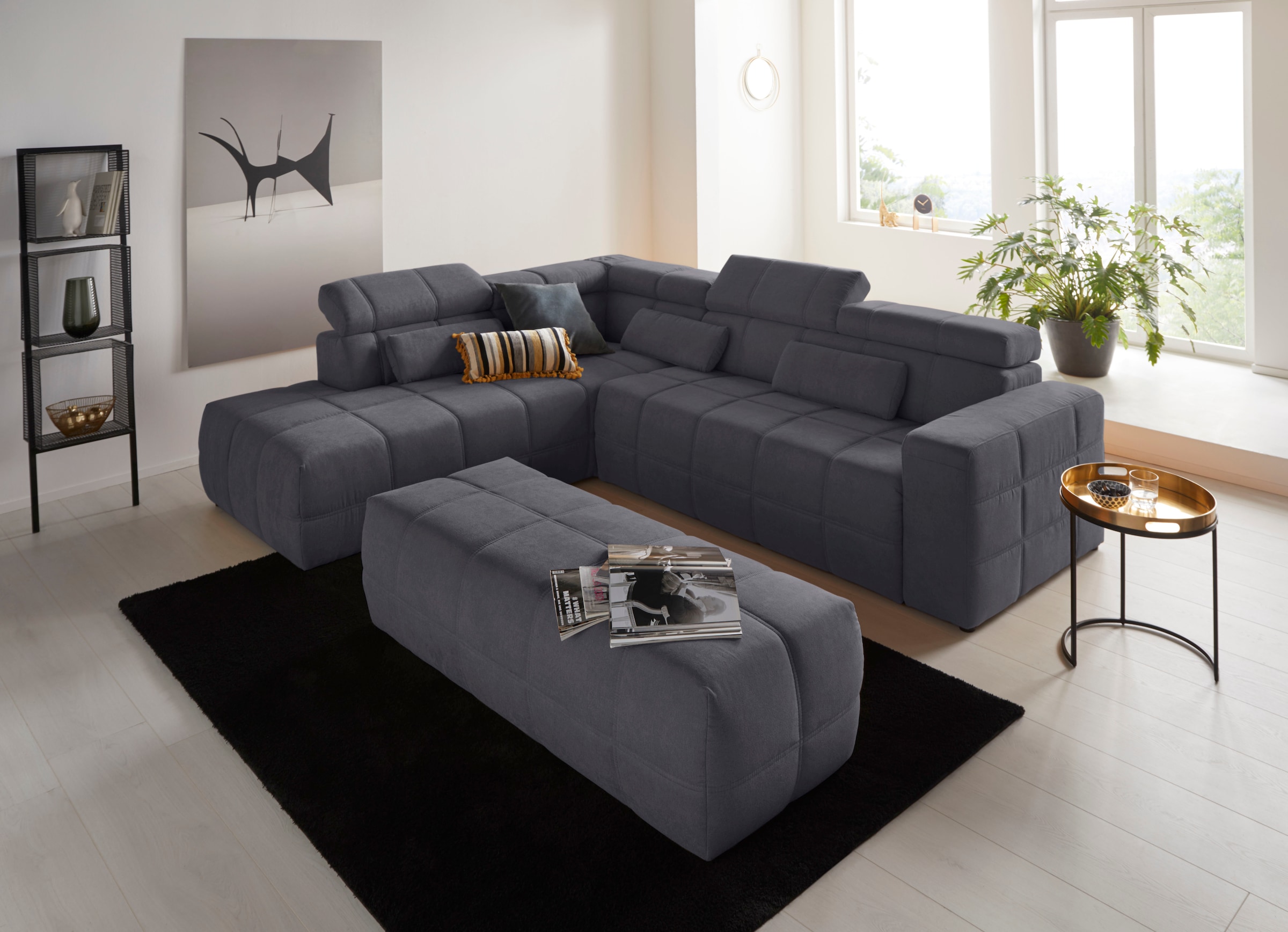 DOMO collection Hocker »Brandon«, große Ausführung passend zu "Brandon", au günstig online kaufen