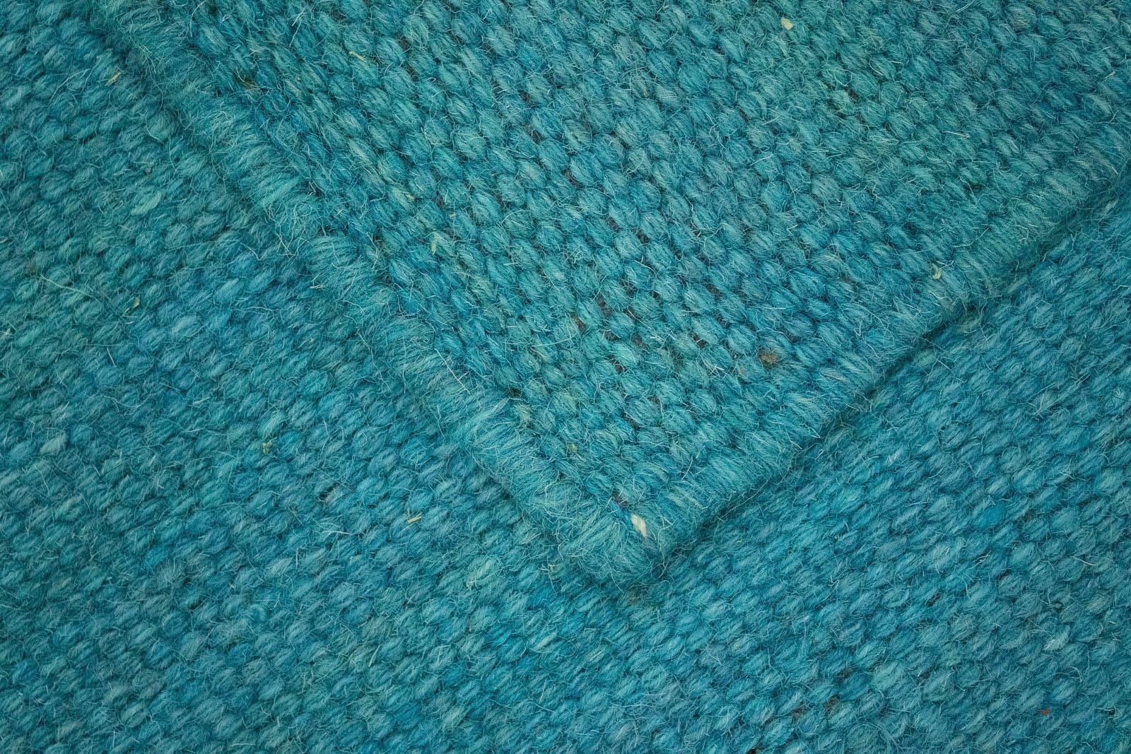 morgenland Wollteppich »KELIM FANCY UNI«, rechteckig, 7 mm Höhe, reine Wolle, Wendbar, Einfarbig, Uni, Wohnzimmer