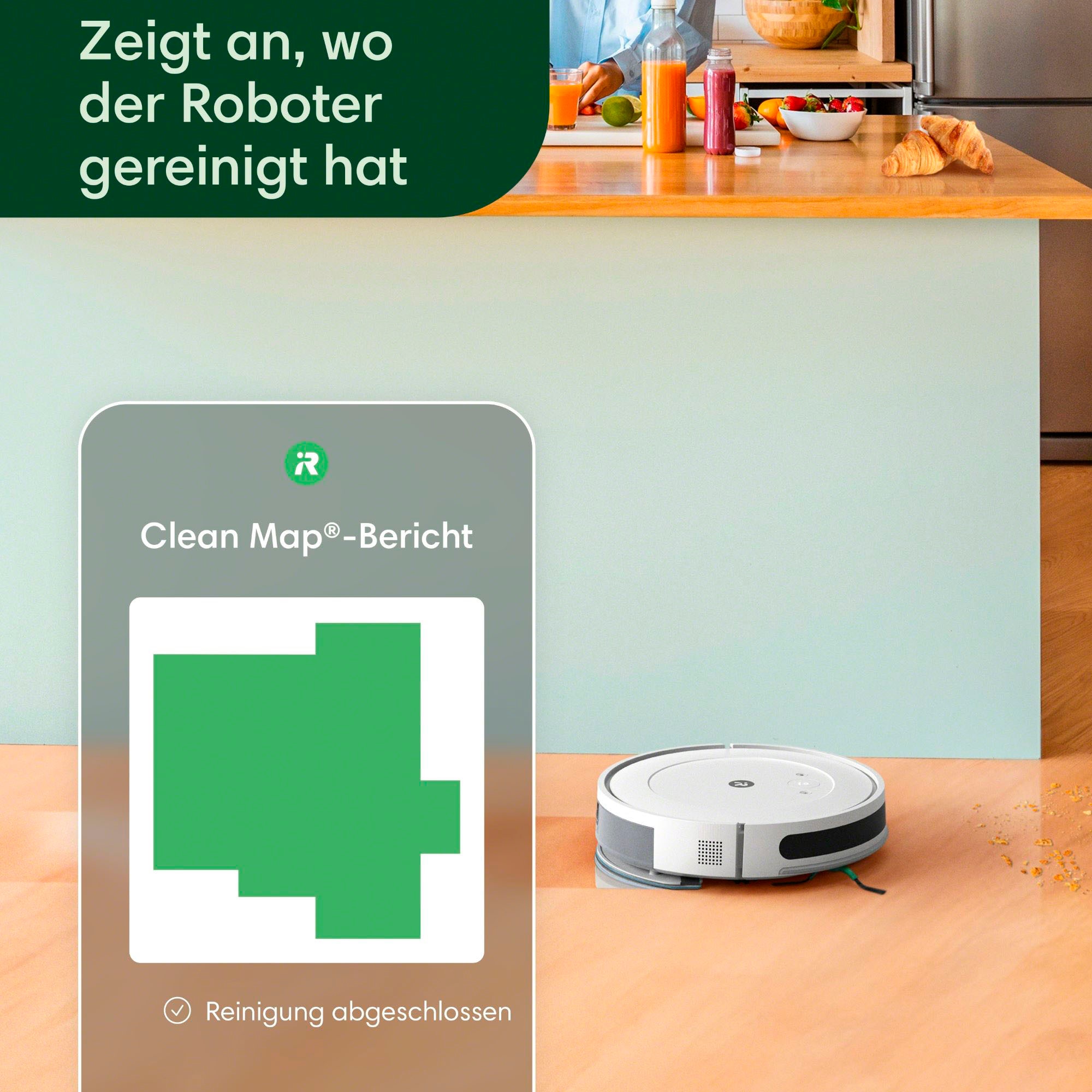 iRobot Nass-Trocken-Saugroboter »Roomba Combo Essential (Y011240)«, Saug-und Wischroboter