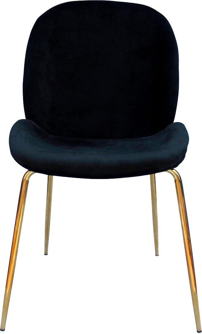 Kayoom Stuhl »Charlize 110 2er-Set, TOPSELLER! Esszimmerstühle,moderne Optik«, (Set), 2 St., Samtstoff, samtweicher Bezug, bequem, zeitlos, moderne Optik