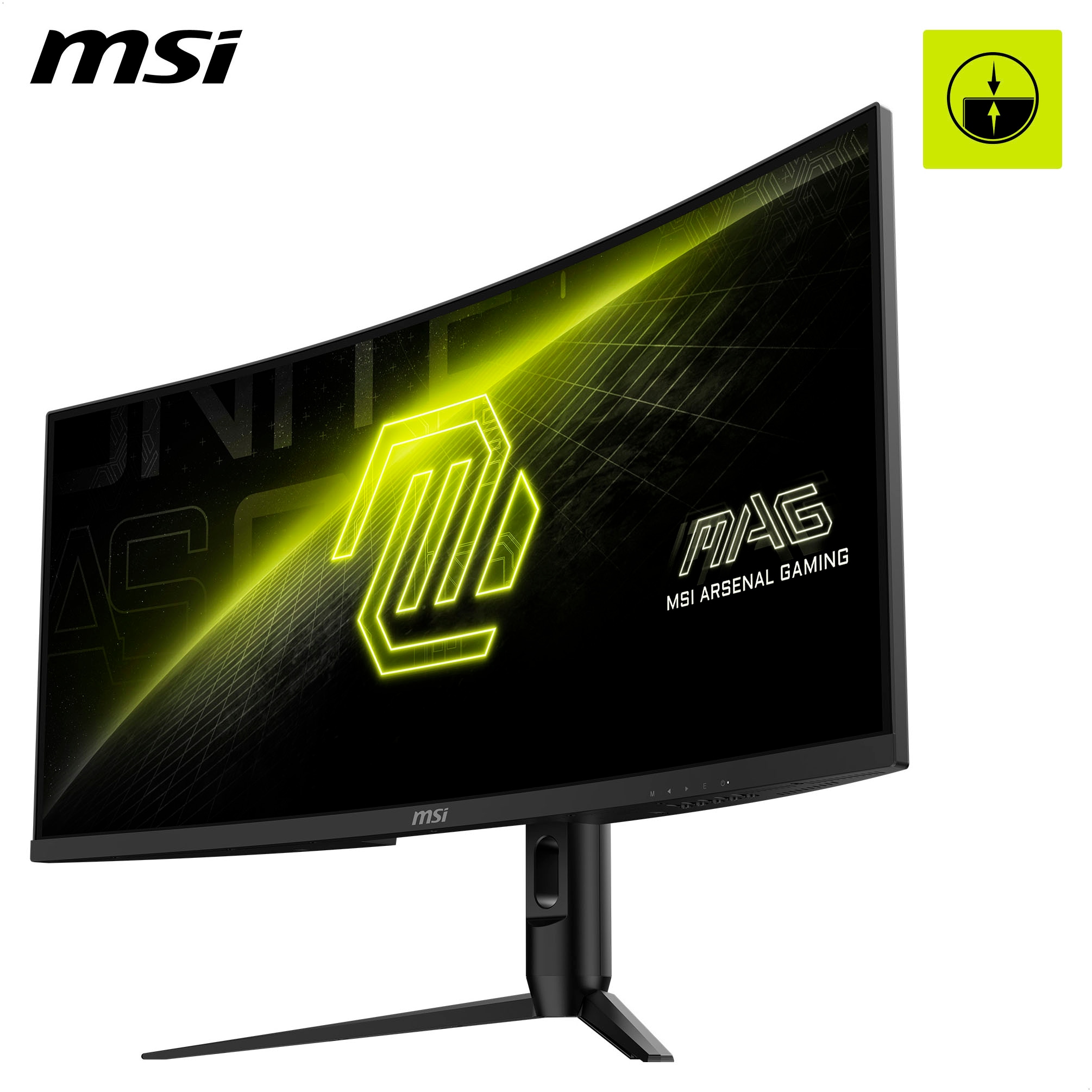 GAMEMAX Gaming-PC-Komplettsystem »MegaDeal Infinity Mini BK 2837 AMD Ryzen 5 7500F 32GB DDR5 1TB SSD« 34 ″ AMD Ryzen 5 GeForce RTX? 5060 Ti 32 GB RAM 1.000 GB SSD Windows 11, DDR5 RAM + MSI MAG 342CQR E2 Curved Monitor 86cm (34")