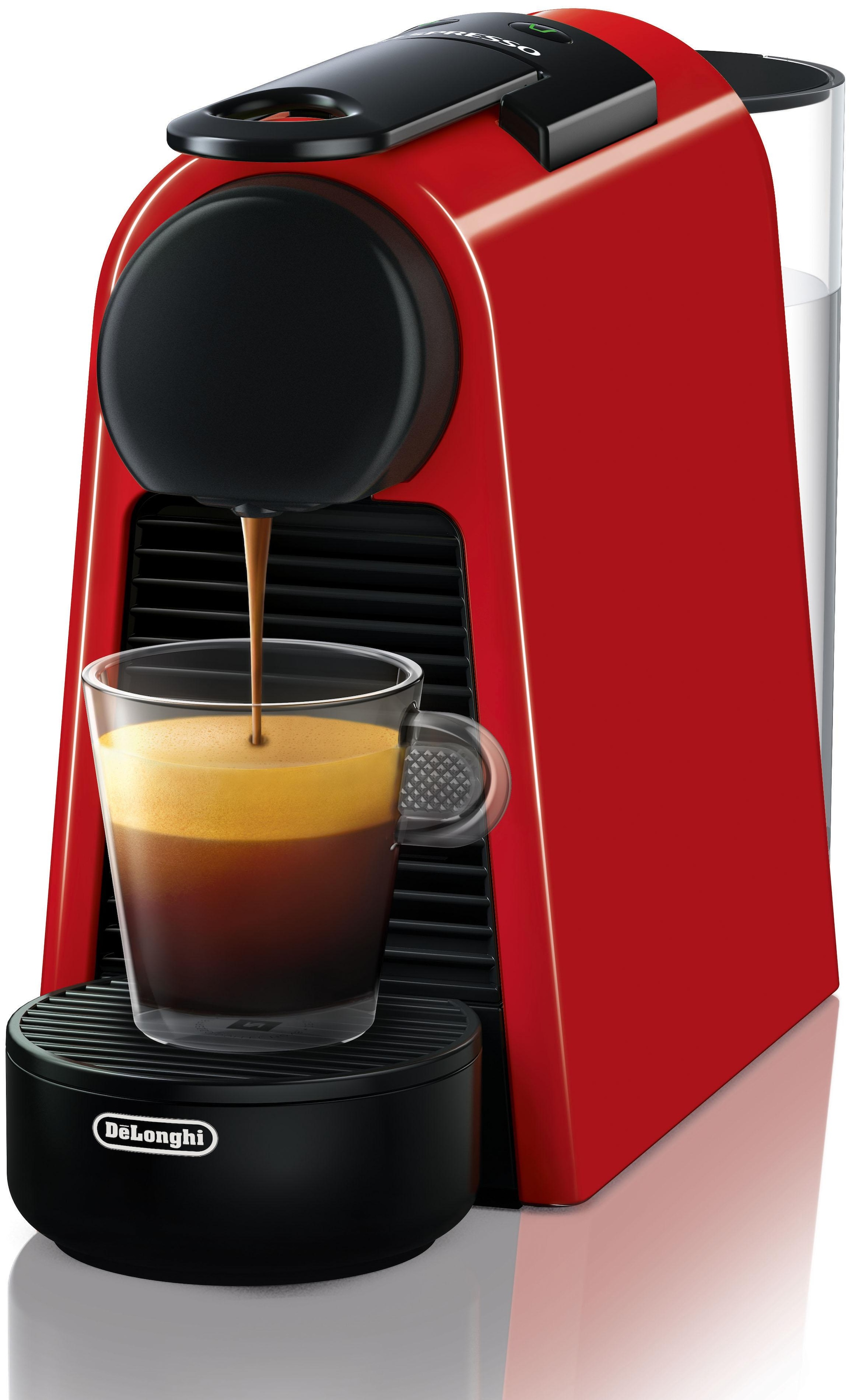 Nespresso Kapselmaschine »Essenza Mini EN85.R von DeLonghi, Red«, inkl. Willkommenspaket mit 7 Kapseln