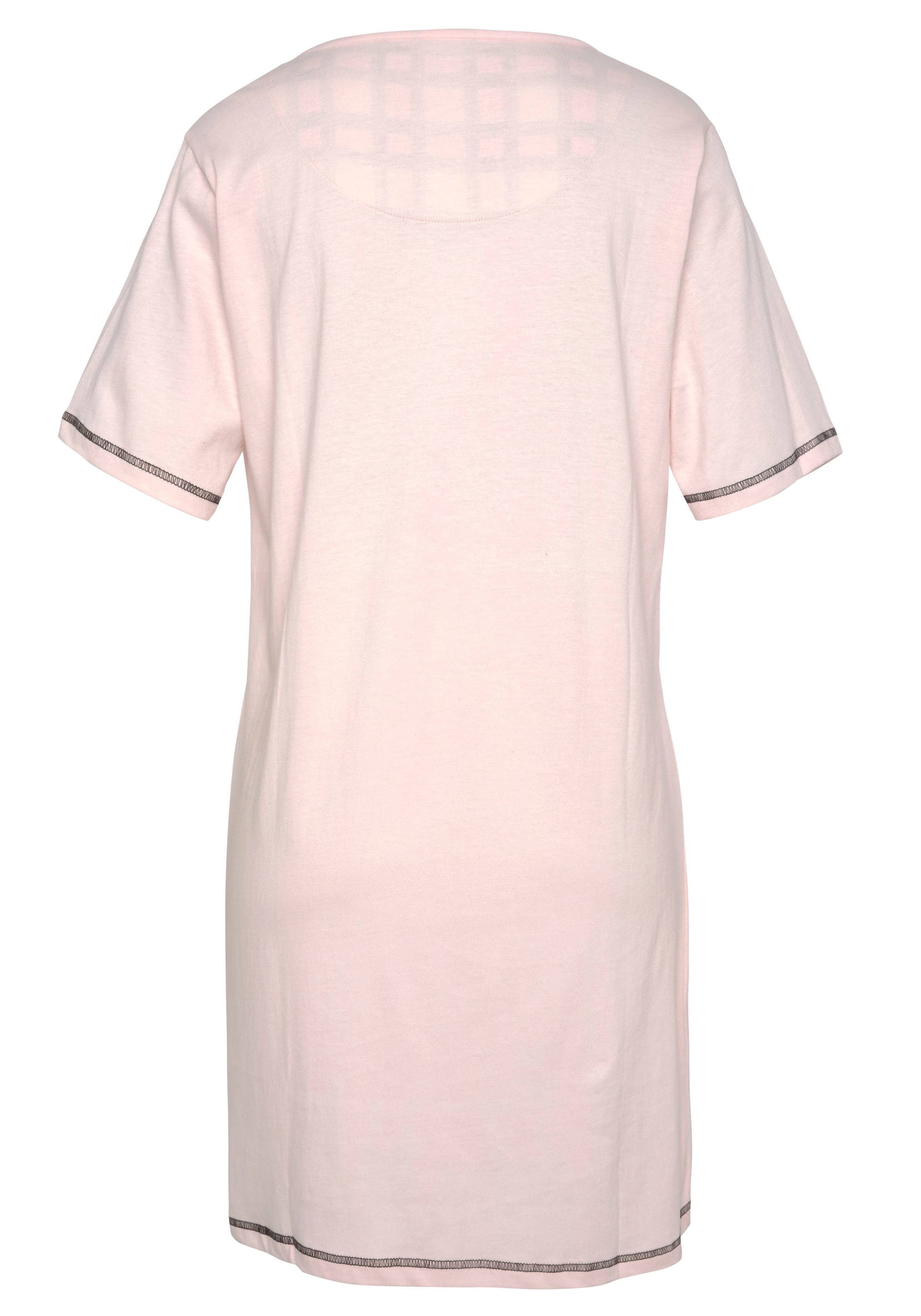 Vivance Dreams Sleepshirt, (Packung, 2 tlg.), im Doppelpack mit Karomuster