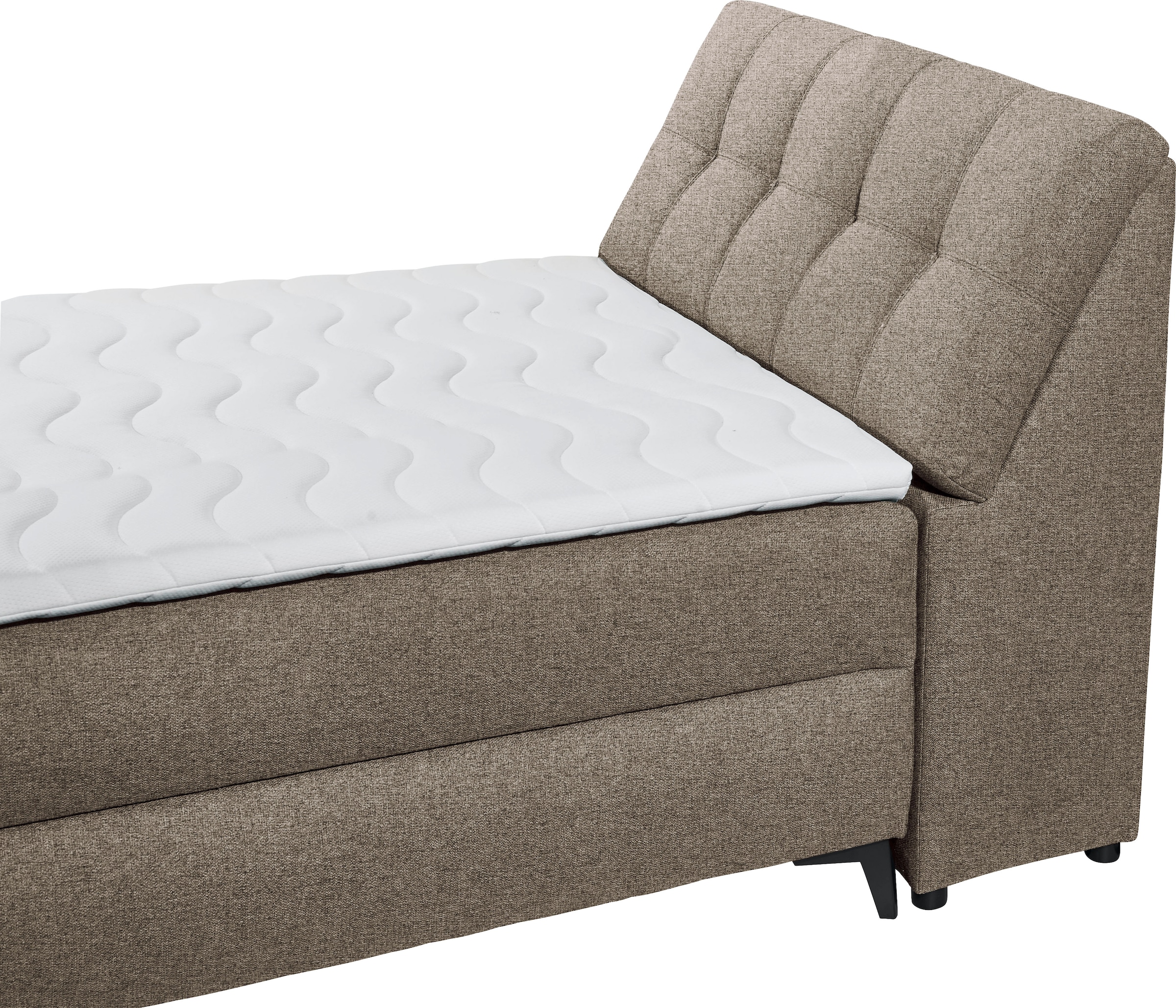 ED EXCITING DESIGN Boxbett »Atlantis«, mit Bettkasten und Stauraum im Kopfteil
