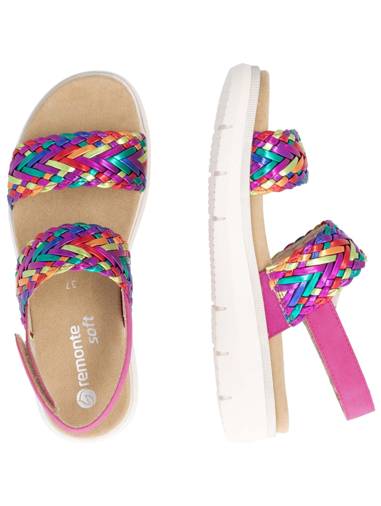 Remonte Riemchensandale »Remonte Sandalen Lederimitat«