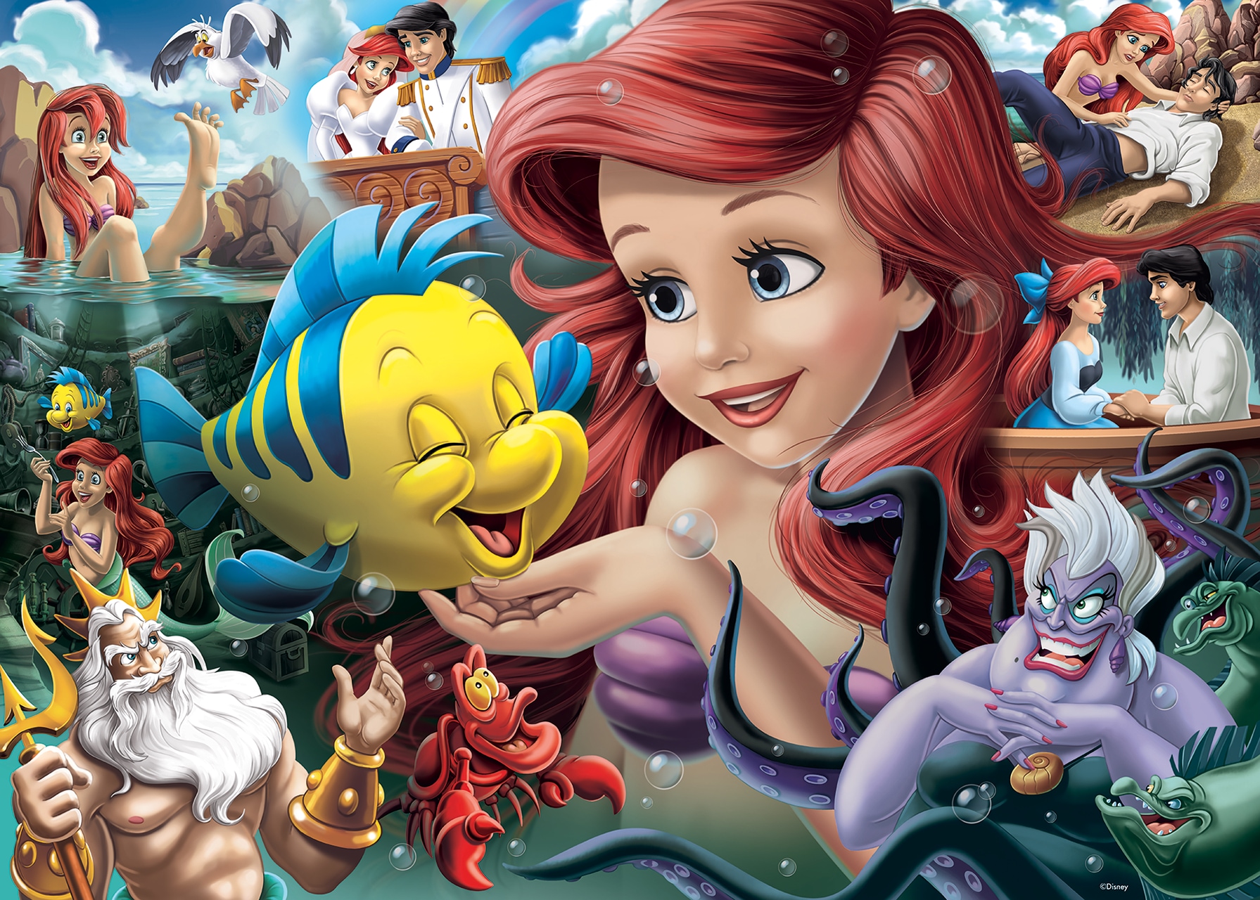 Ravensburger Puzzle »Collector's Edition - Disney Princess, Arielle, die Meerjungfrau«, Made in Germany