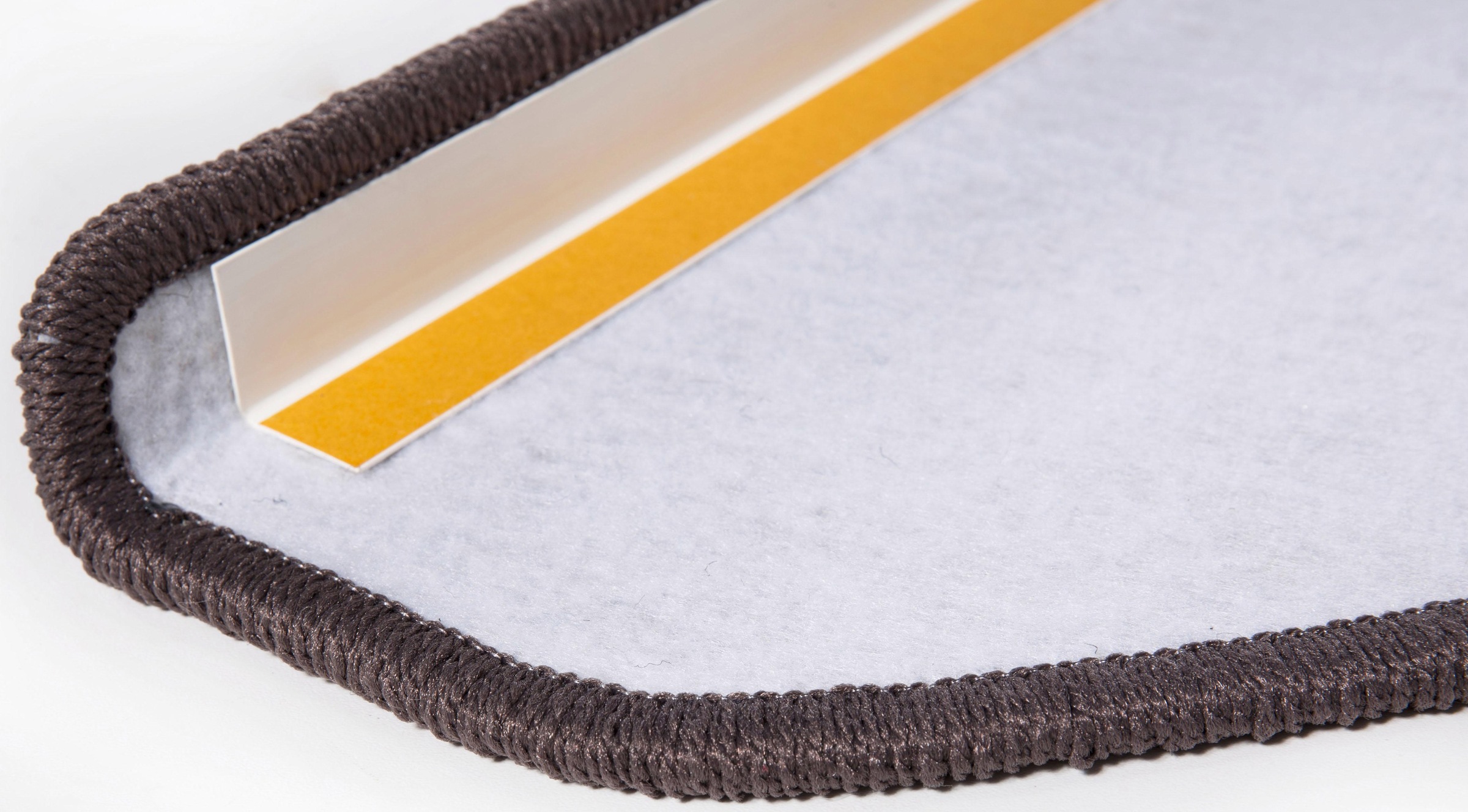 LUXOR living Stufenmatte »Darlington« halbrund 5 mm Höhe meliert, 15 Stück günstig online kaufen