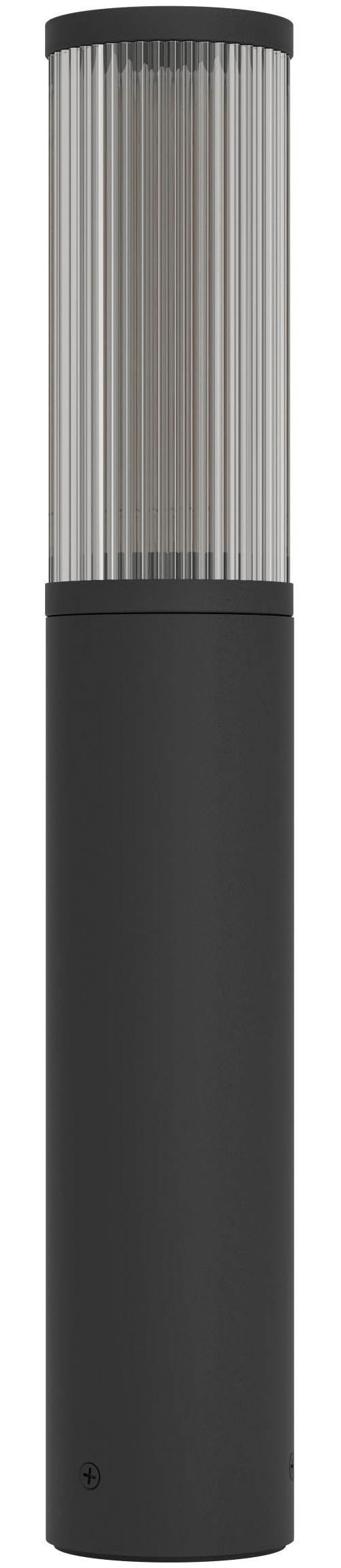 EGLO Sockelleuchte »Salle Sockellampe, Außenleuchte, Außenlampe aus Metall, IP54, E27« E27 1 Stk. Stehleuchte - H46,5 x Ø7,5 cm - schwarz - 1X15W exkl.